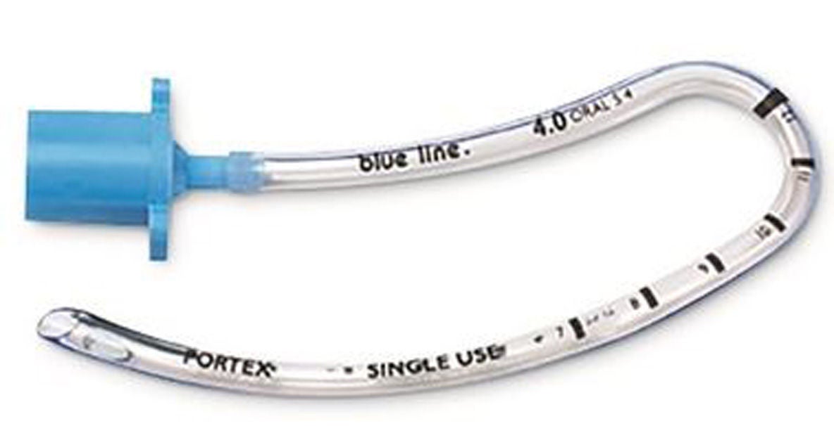 ICU Medical FKA Smiths Medical - 100-134-070 Uncuffed Endotracheal Tube Portex® Curved 7.0 mm ID Adult Murphy Eye