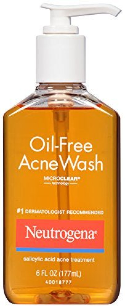 J & J Sales - 70501001710 Neutrogena® Oil Free Acne Wash with Salicylic Acid