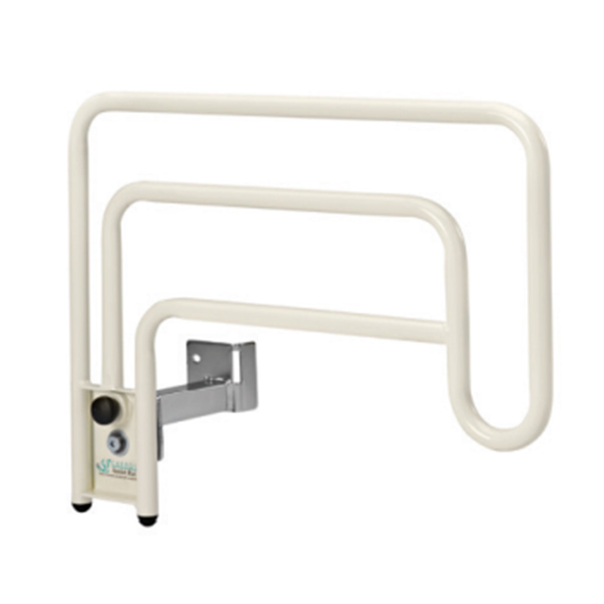Invacare - IHCSRLAS-QSP Bed Assist Side Rail CS Series 34 Inch Length 3-1/2 to 14-1/2 Inch Height