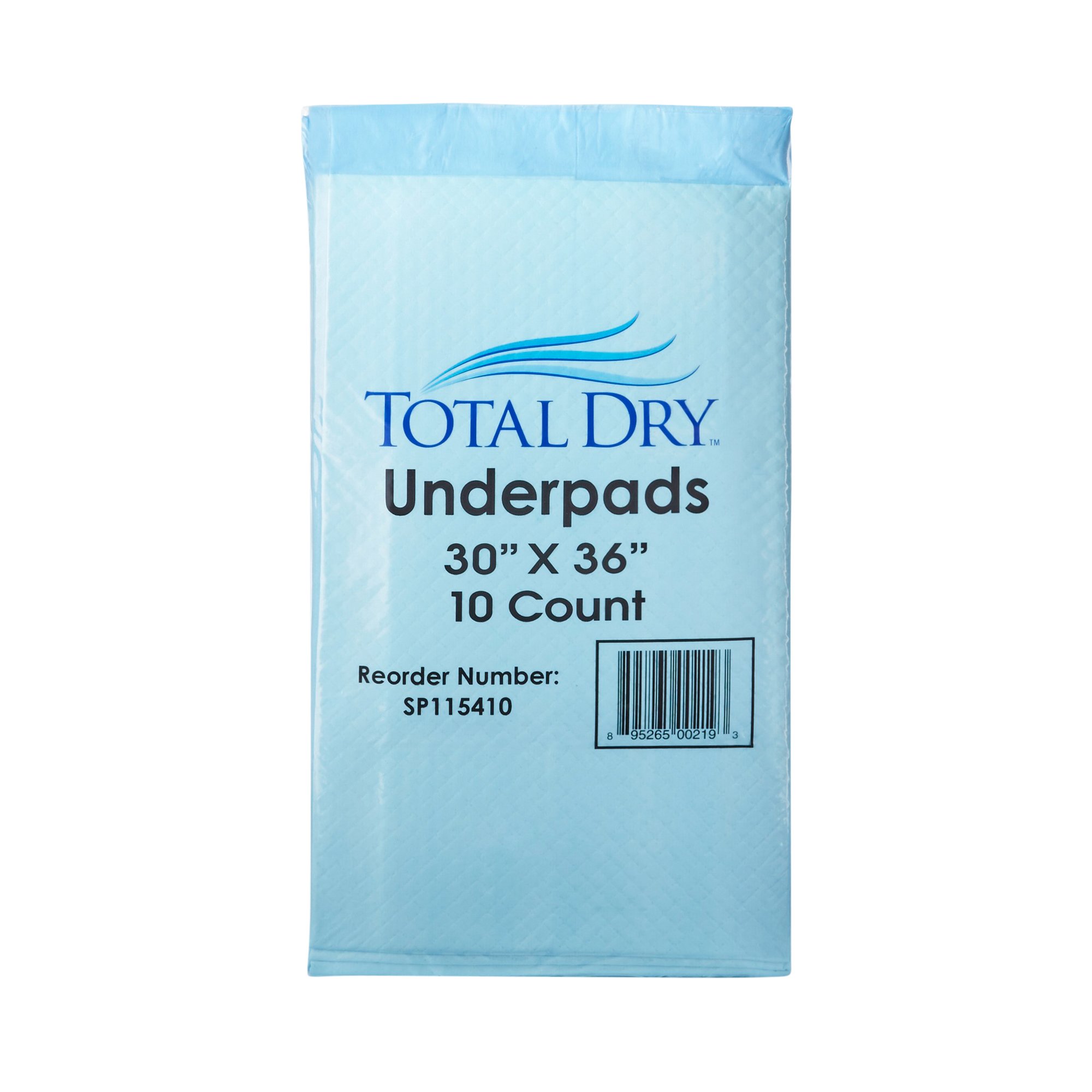 Secure Personal Care Products - SP115410 TotalDry™ Incontinence Underpads