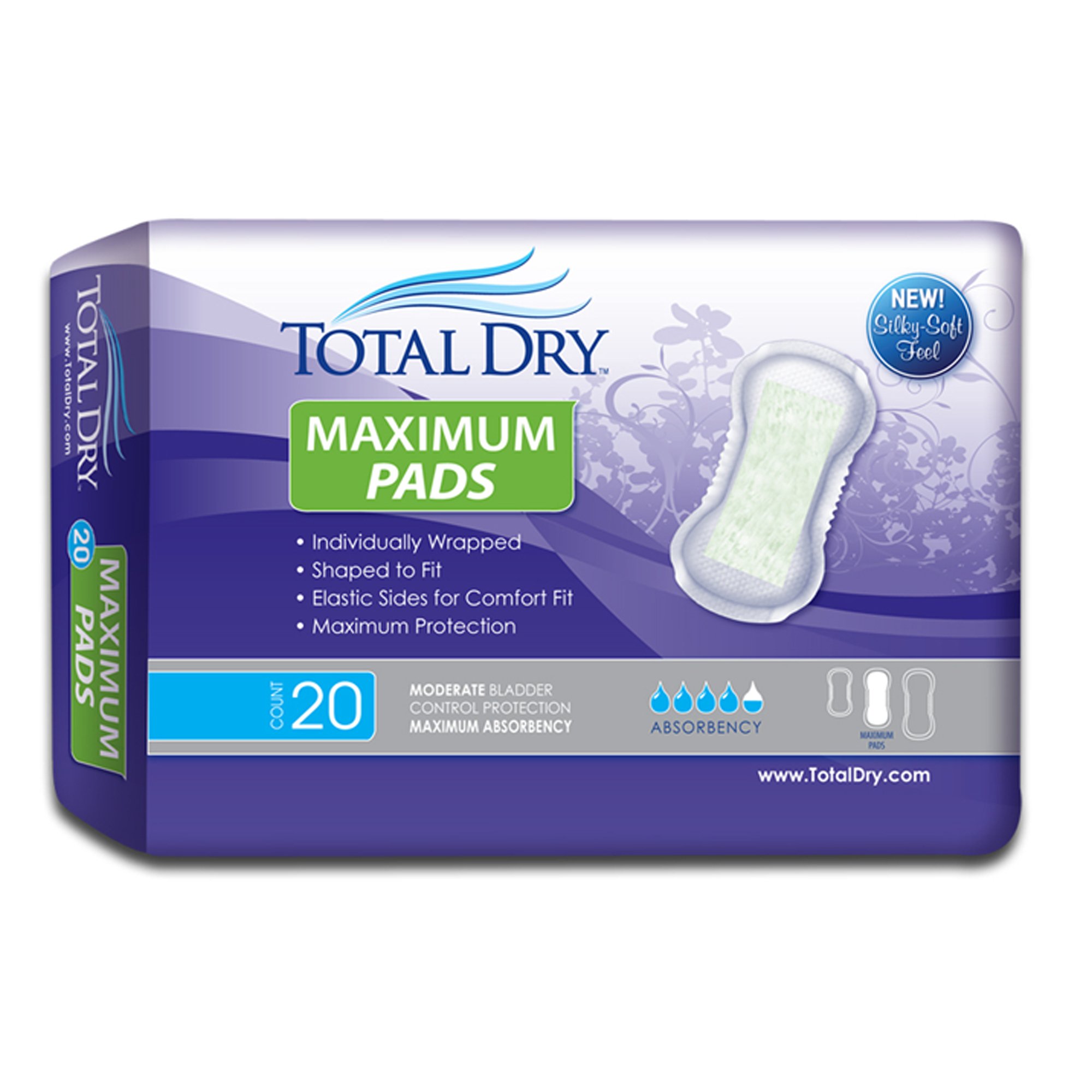 Secure Personal Care Products - SP1573 TotalDry Maximum Pads