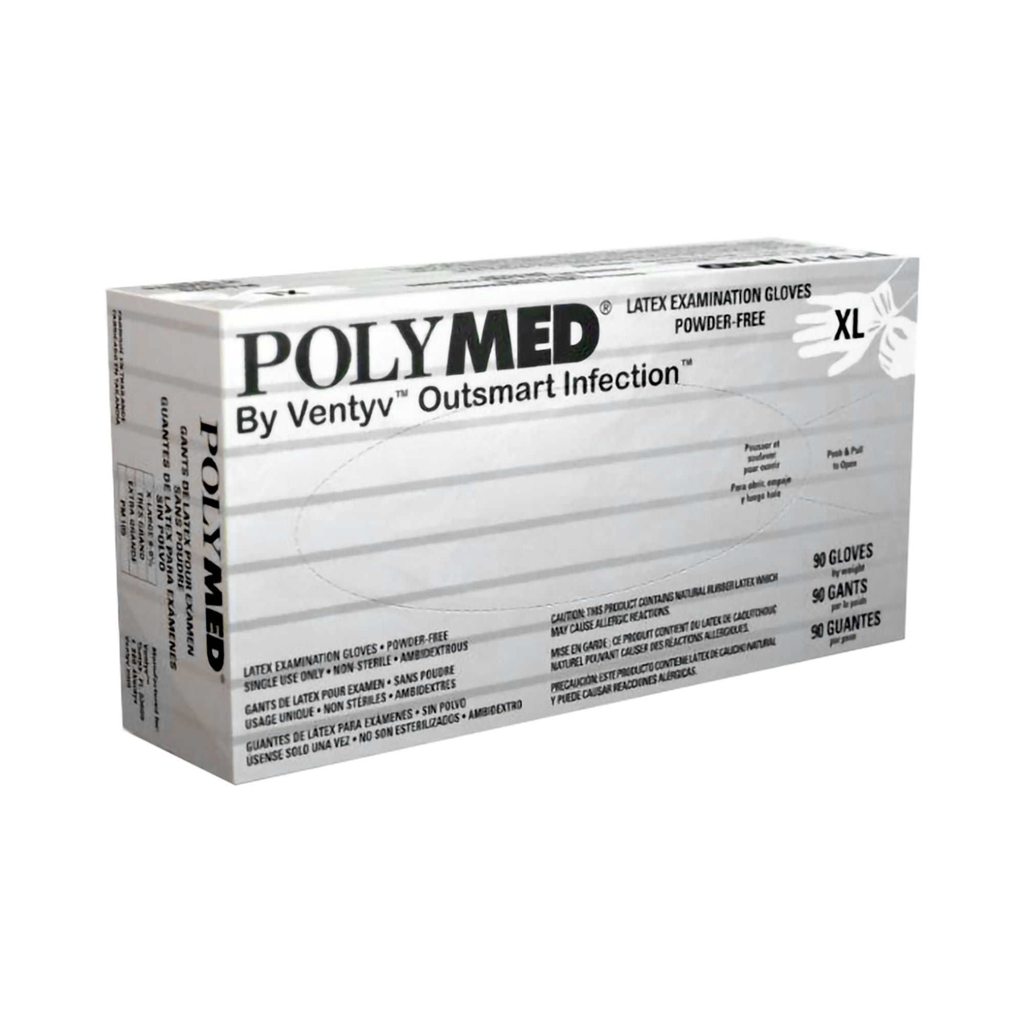 Ventyv - PM105 Polymed® Latex Exam Glove