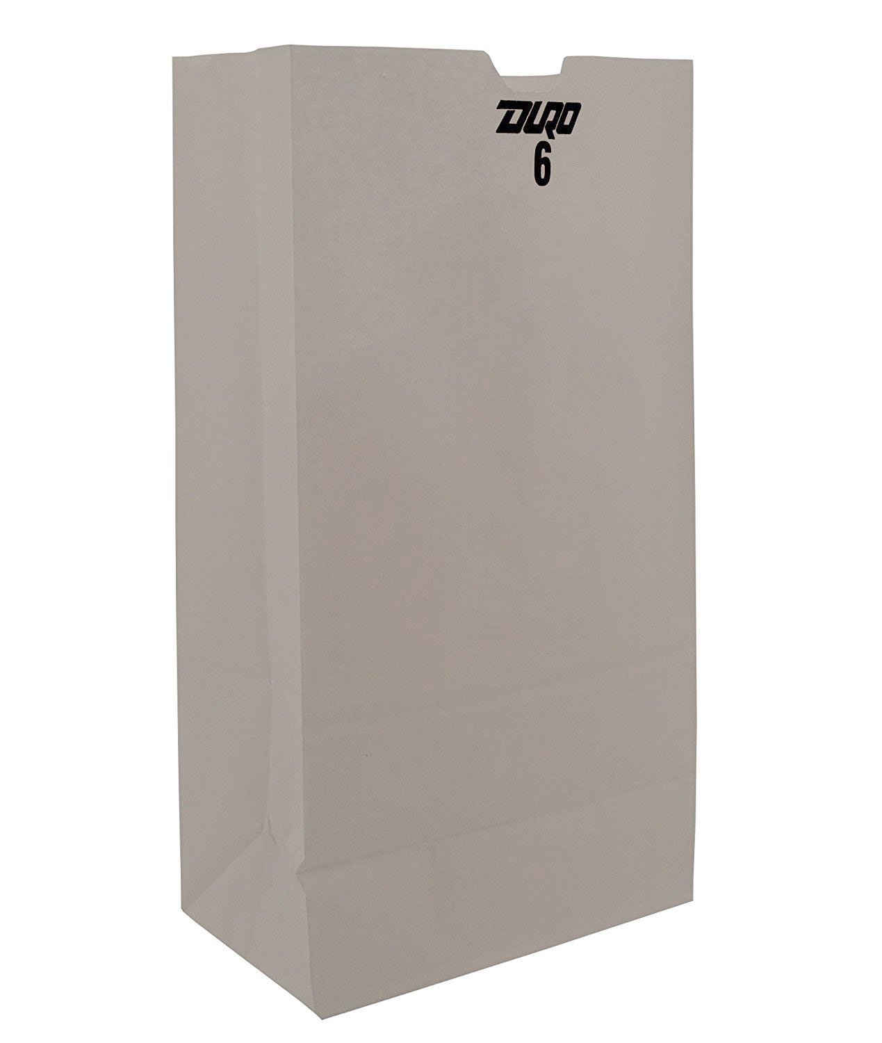 RJ Schinner Co 51046 - Duro® White Paper Bag, 6 x 3.63 x 11.06 Inch - 500/Case