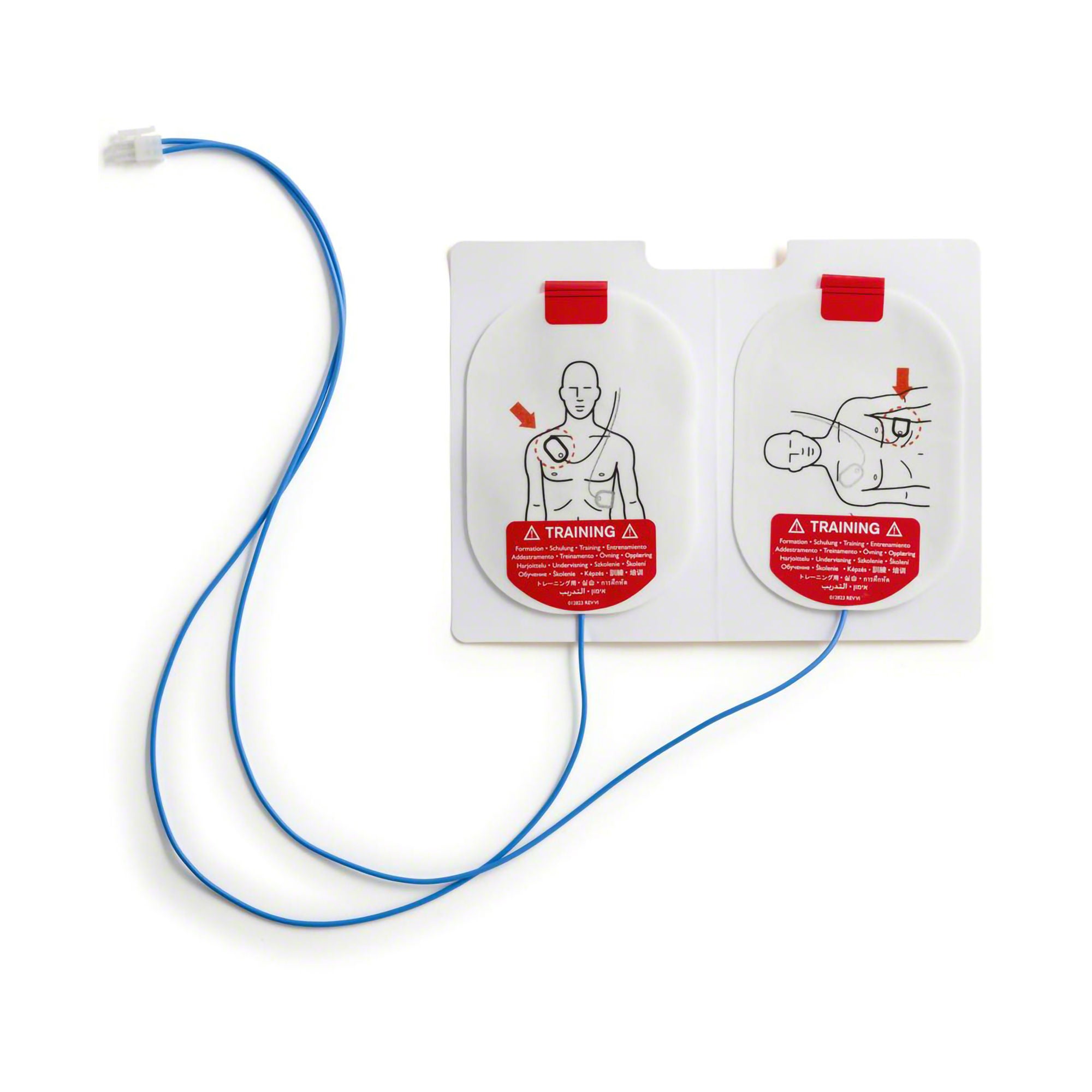 Heartstream US LLC - 989803150181 Replacement Training Pads III For Use With HeartStart FRx AED Trainer 3