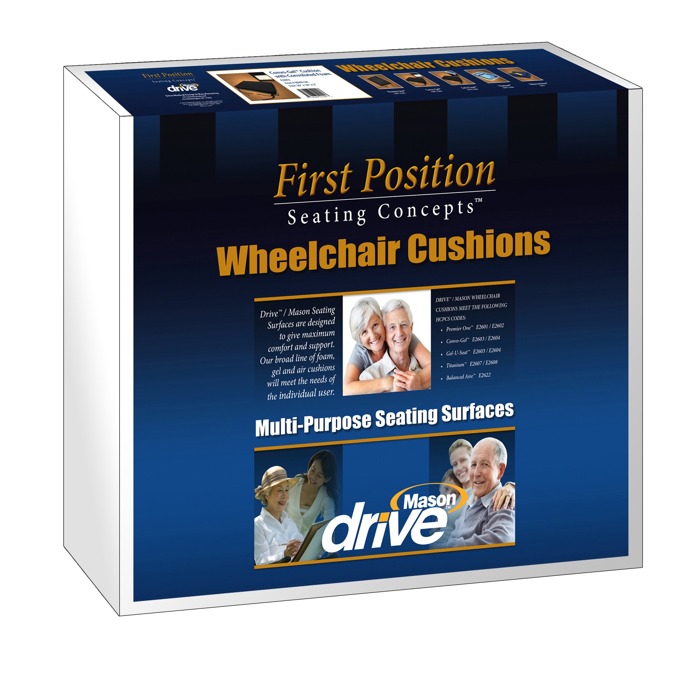 Drive DeVilbiss Healthcare - M8065 Premier One Foam Seat Cushion