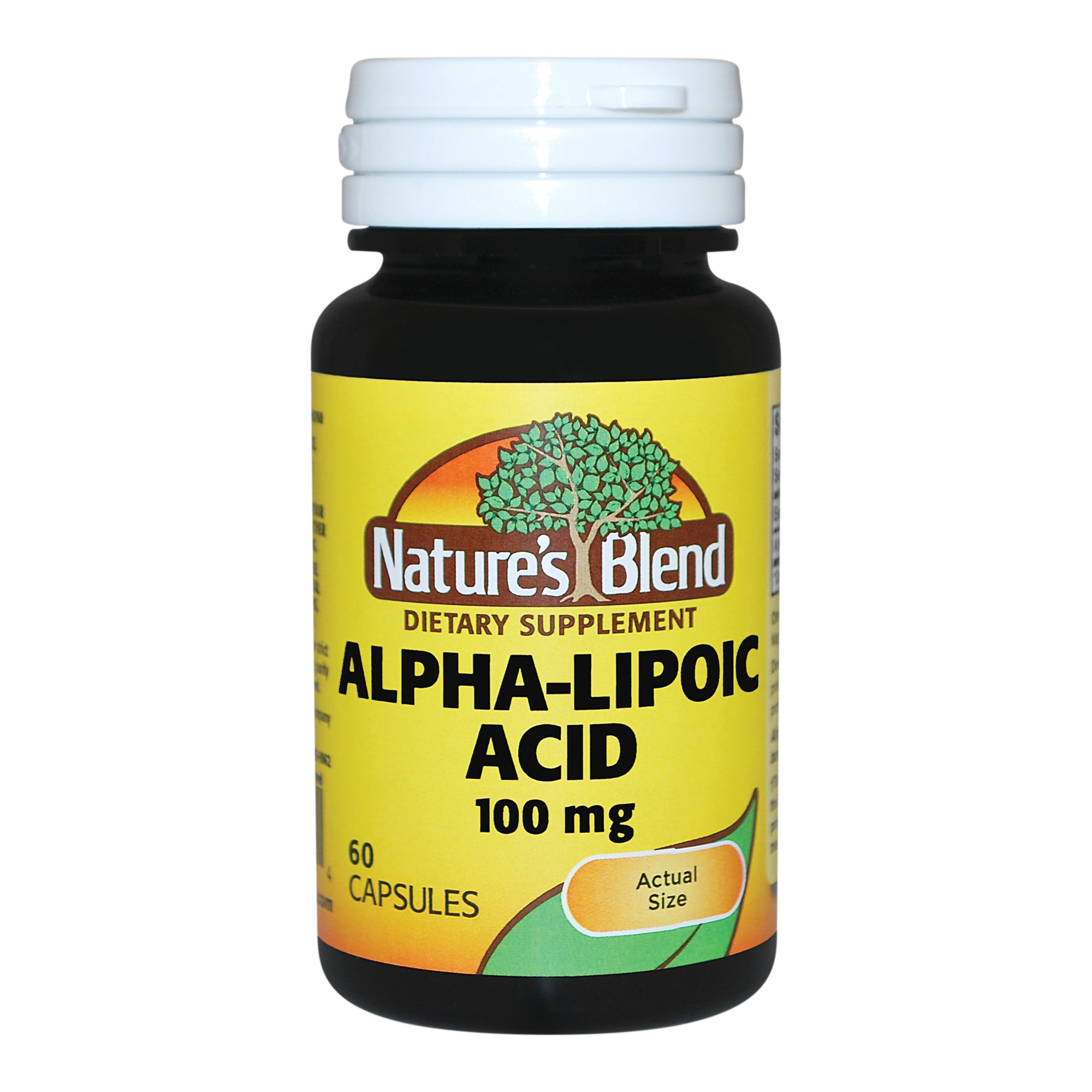 National Vitamin Company - 54629011076 Nature's Blend Alpha Lipoic Acid Dietary Supplement