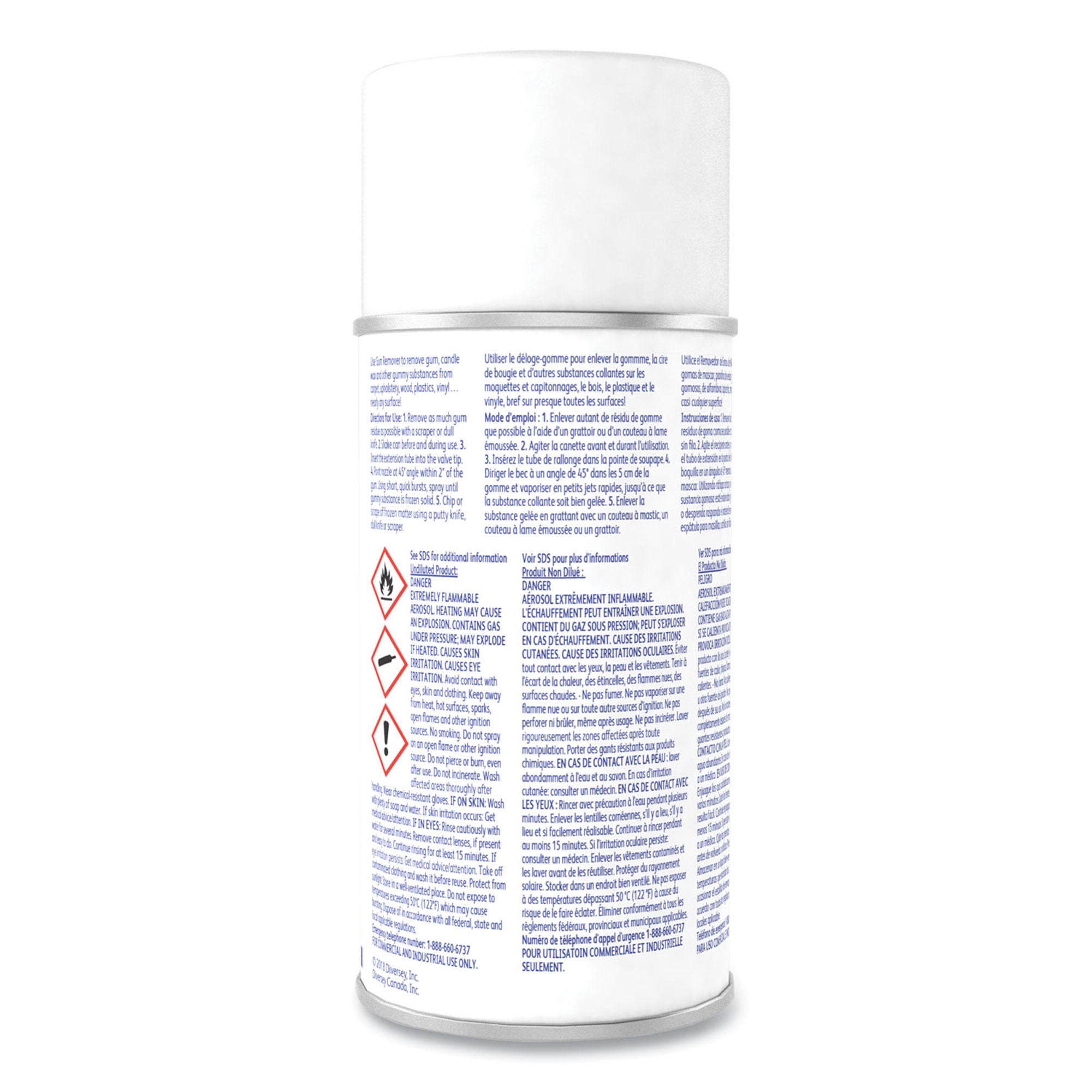 Essendant Co-United Stationers - DVO95628817CT Chewing Gum Remover Diversey™ Aerosol Spray Liquid 6.5 oz. Can Cherry Scent NonSterile