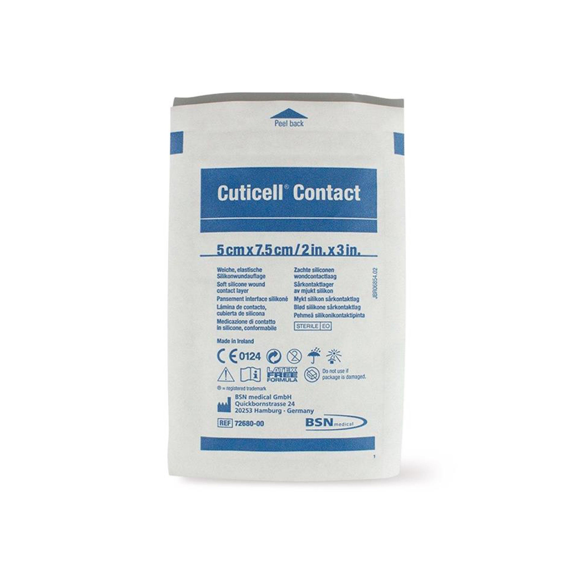 Cuticell Contact Wound Contact Layer Dressing 7268000 by BSN Medical