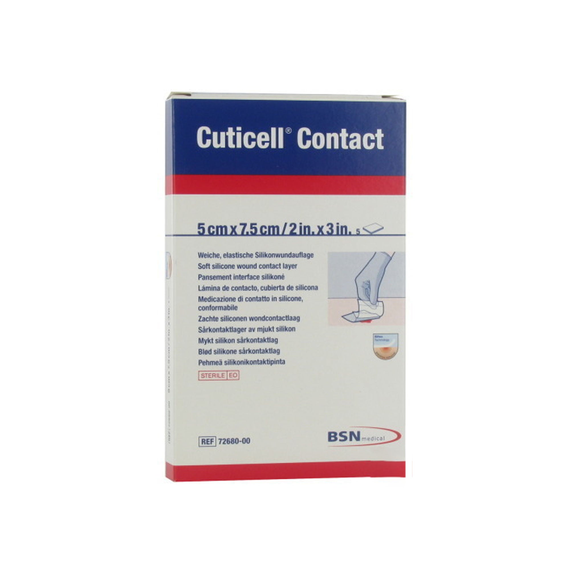 BSN Medical - 7268000 Cuticell® Contact® Wound Contact Layer Dressing