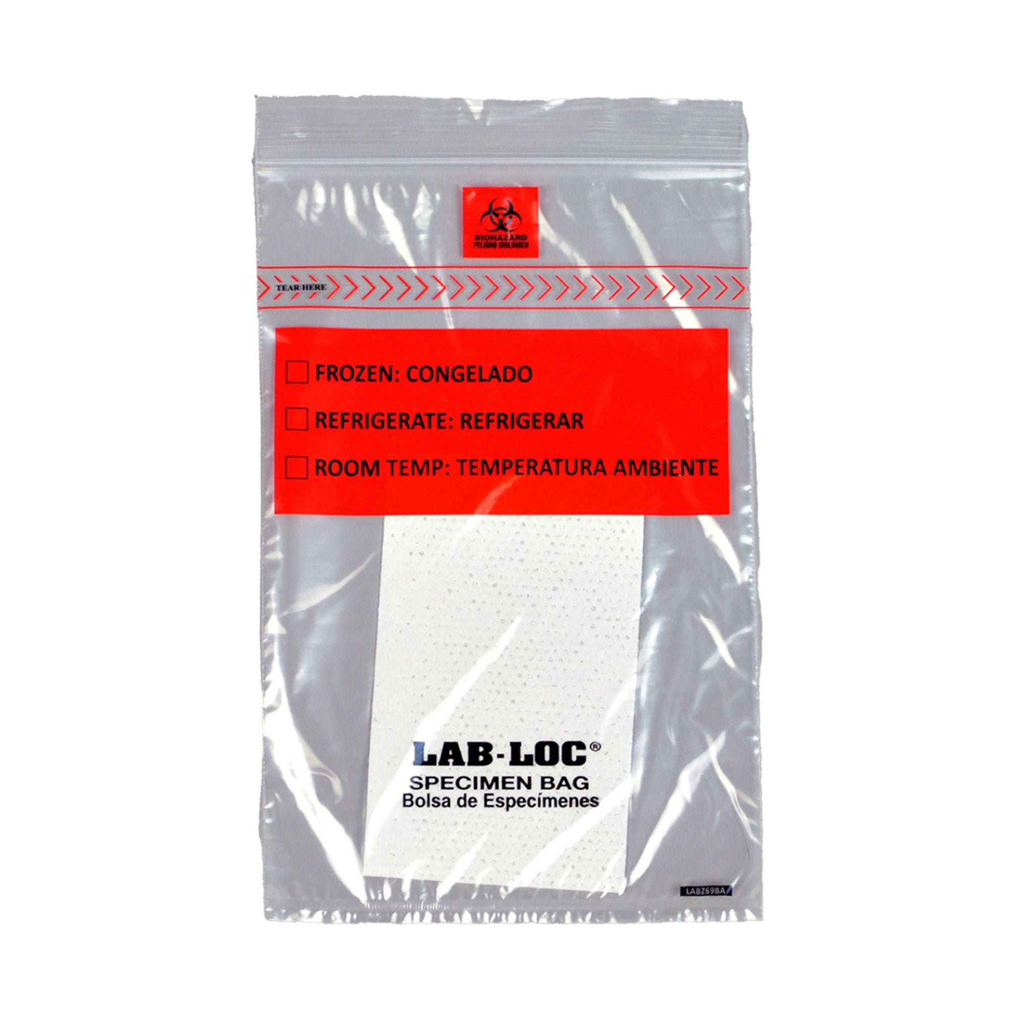 Elkay Plastics - LABZ69BA Lab-Loc® Specimen Transport Bag