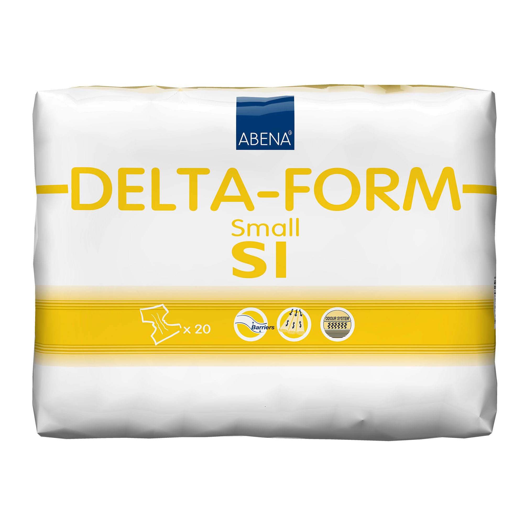 Abena North America - 308851 Abena® Delta-Form S1 Incontinence Brief, Small