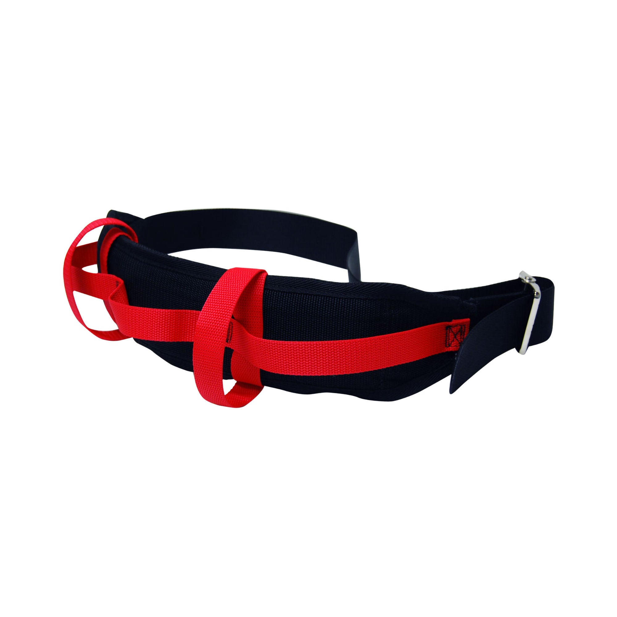 Skil-Care - 252200 Gait Belt with Handles Black / Red