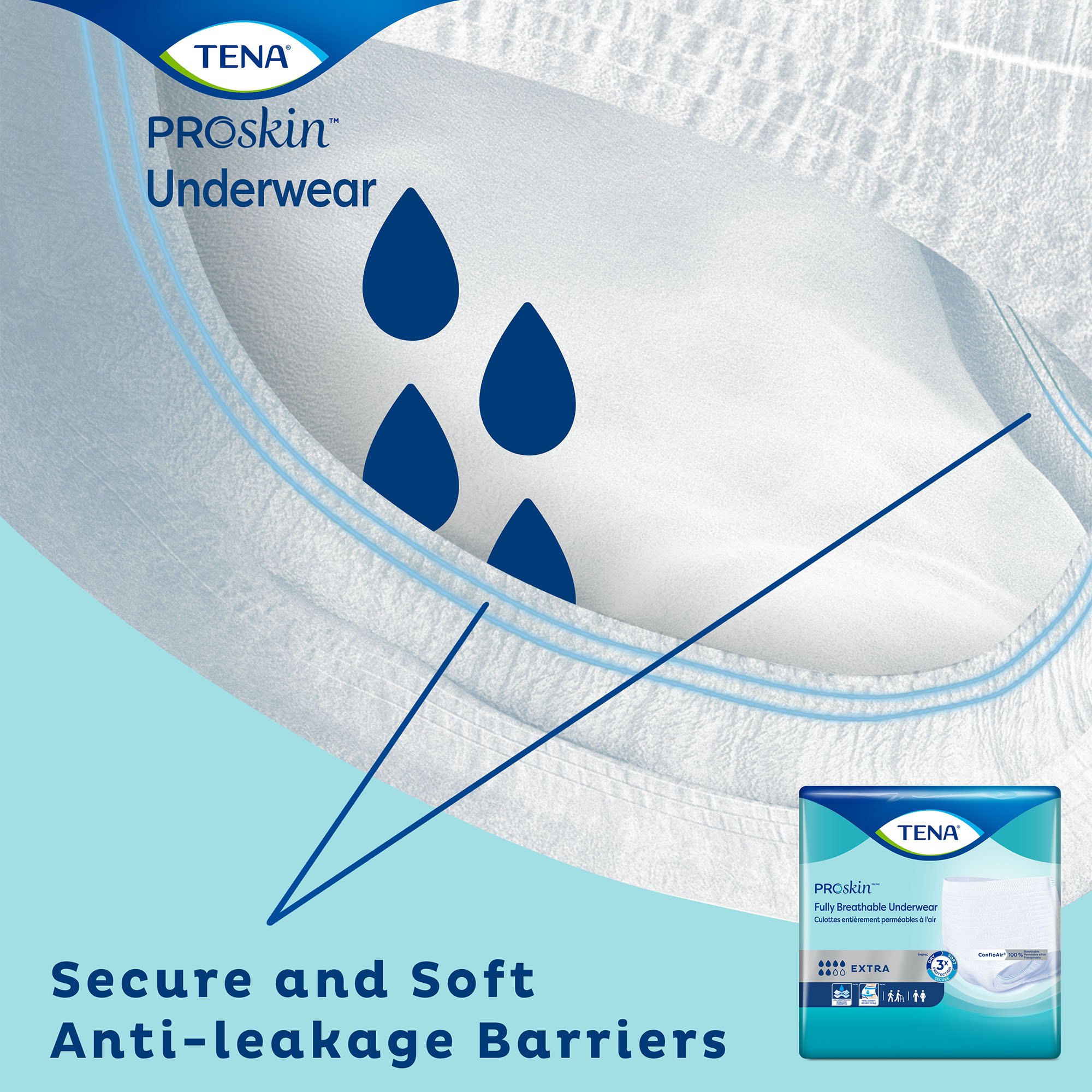 Essity HMS North America Inc - 72232 Tena® ProSkin™ Extra Absorbent Underwear