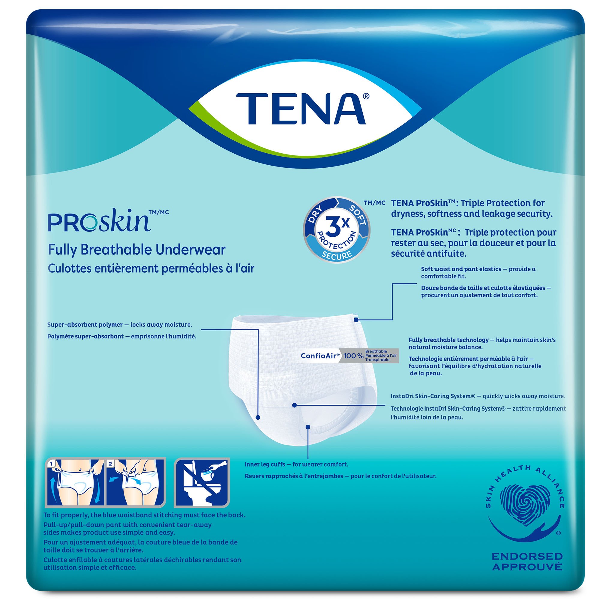 TENA ProSkin Extra Absorbent Underwear 72332 by Essity HMS North America
