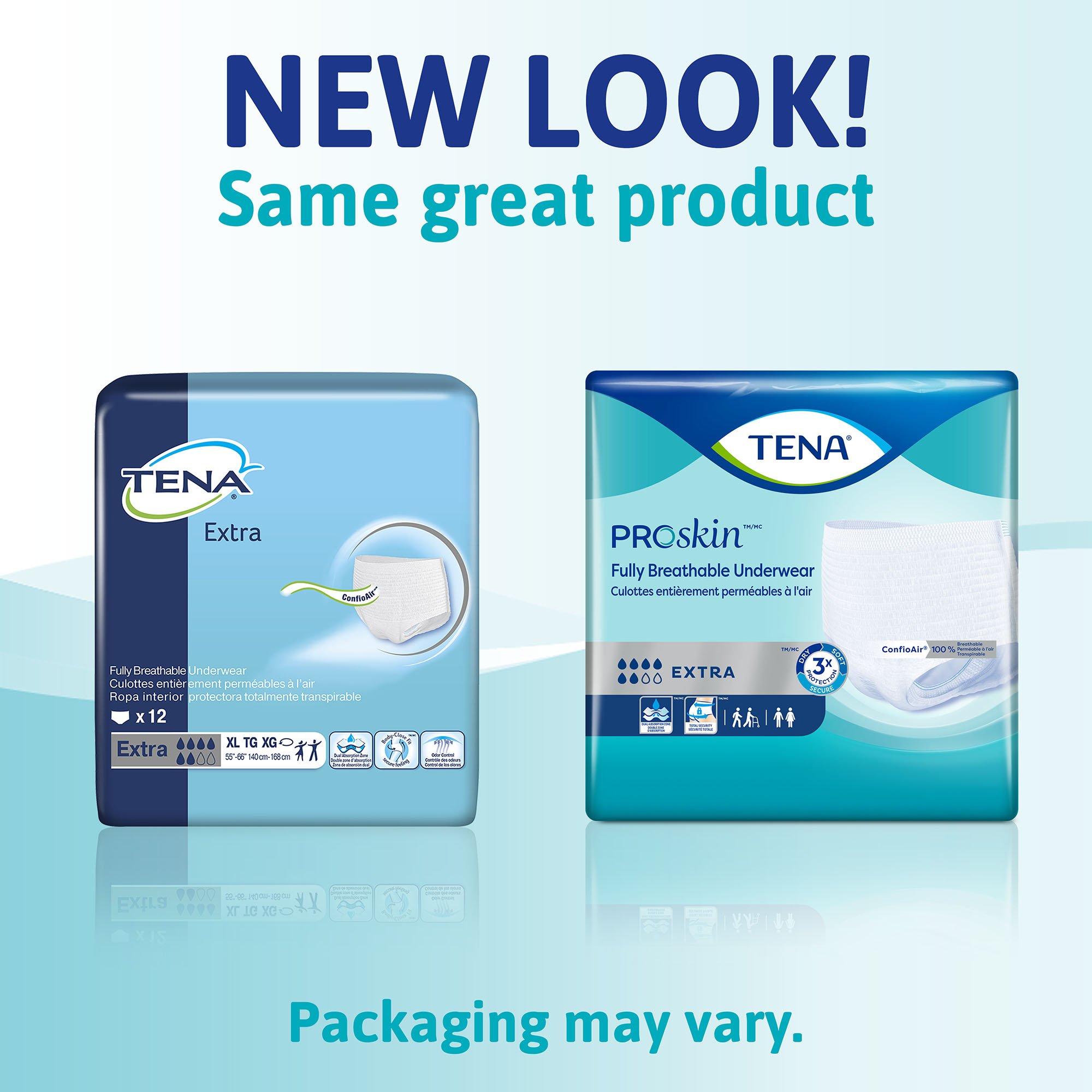 Essity HMS North America Inc 72425 - Tena® ProSkin™ Extra Absorbent Underwear, Extra Large - 12/Bag, 48/Case