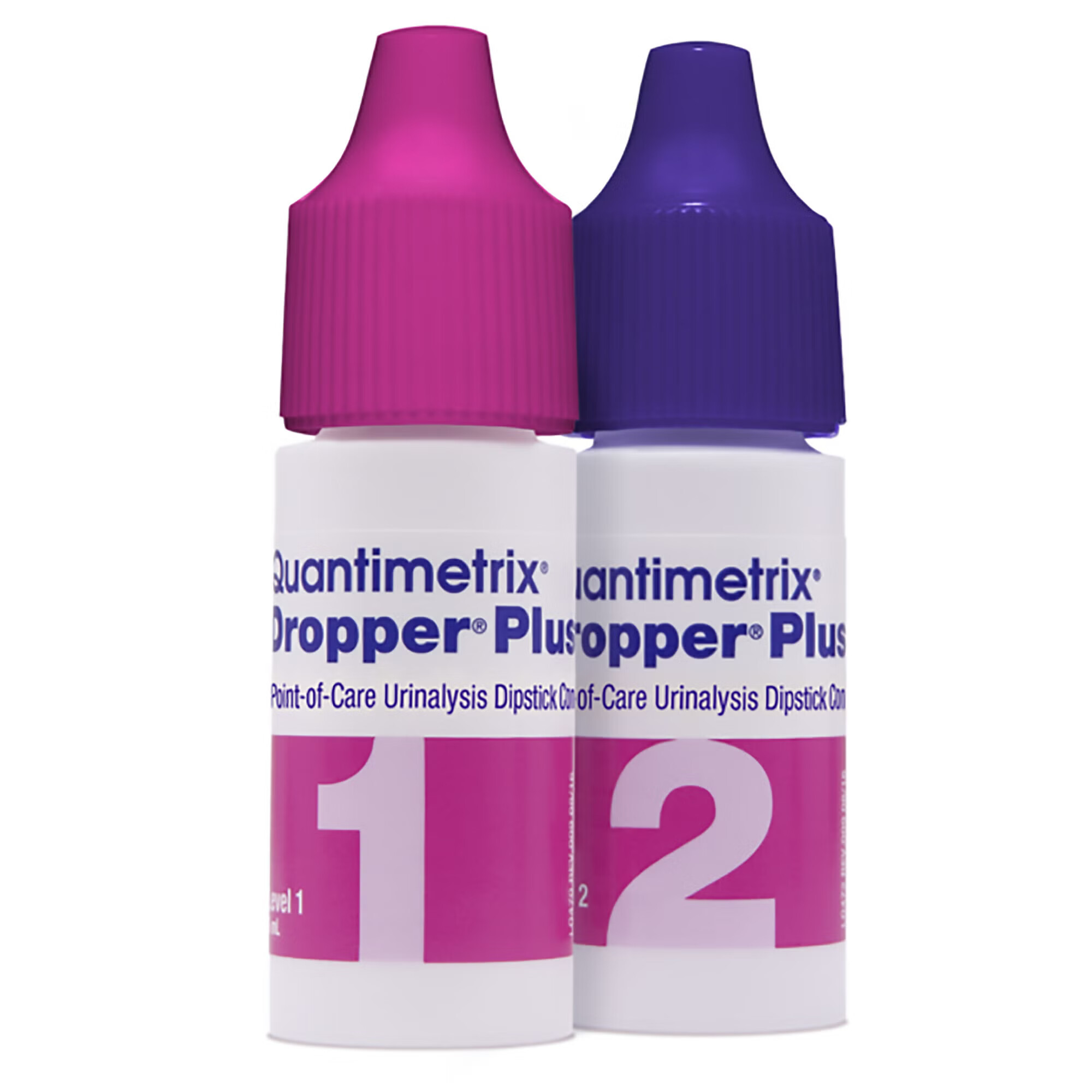 Quantimetrix - 1440-04 Urine Chemistry Control Set Dropper® Plus Urinalysis Dipstick Testing 2 Levels 10 X 5 mL