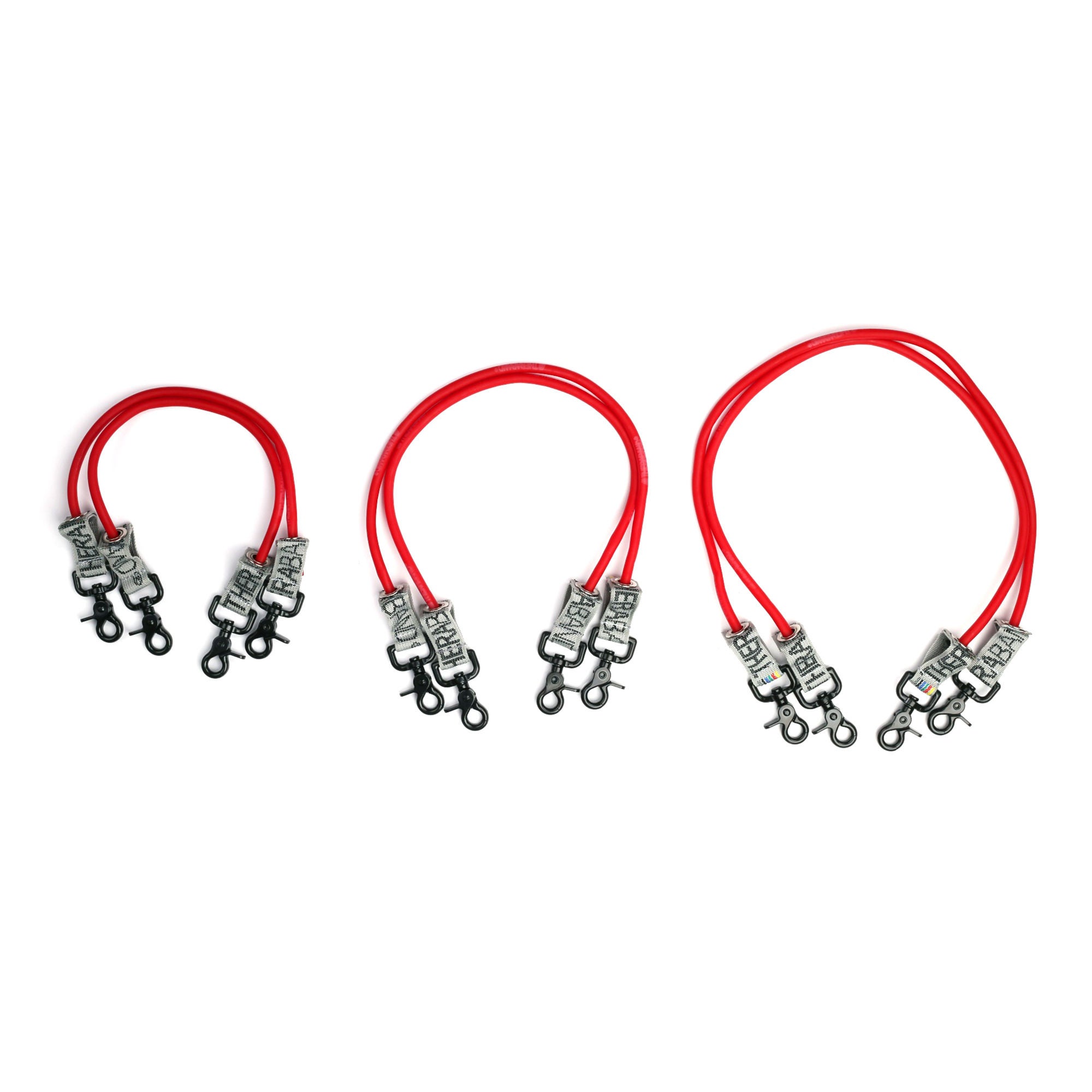 Performance Health - 81457043 Exercise Resistance Tubing with Connectors TheraBand® Red 12 Inch Length Light Resistance