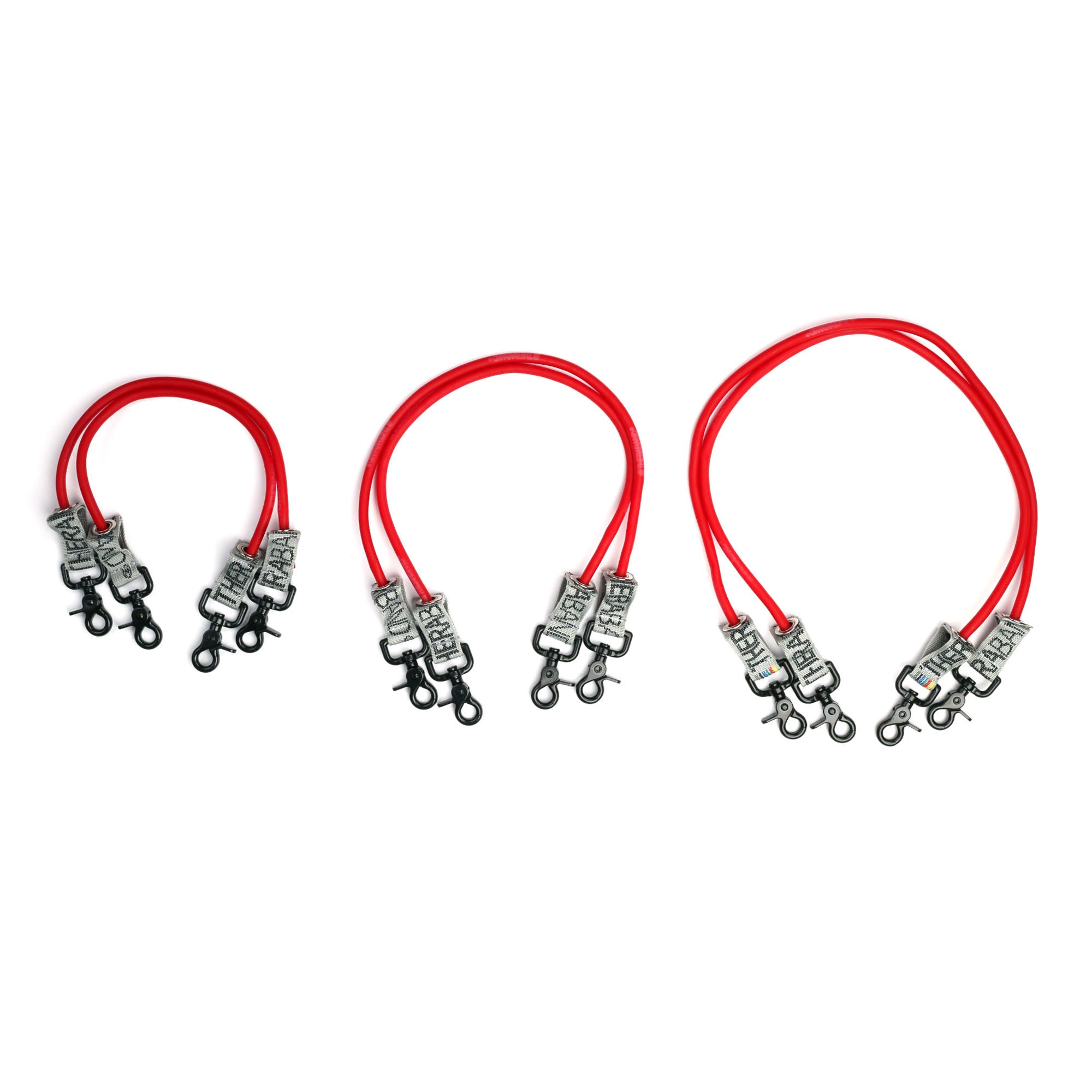 Performance Health - 81457050 Exercise Resistance Tubing with Connectors TheraBand® Red 18 Inch Length Light Resistance