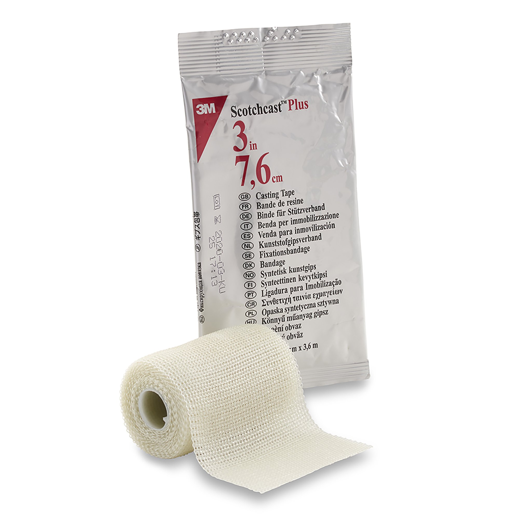 Solventum Corporation - 82003 3M™ Scotchcast™ Plus White Cast Tape