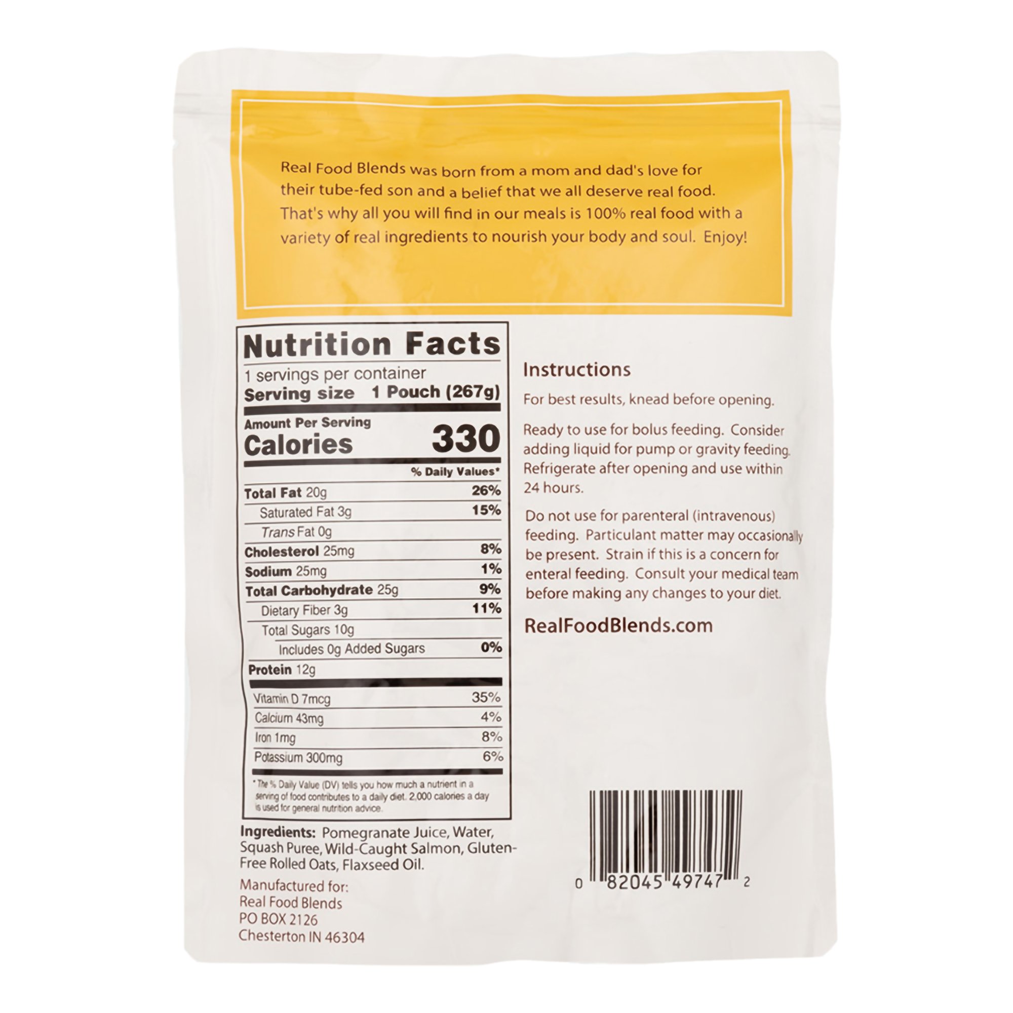 Nutritionals Medicinals - 176987 Real Food Blends™ Salmon