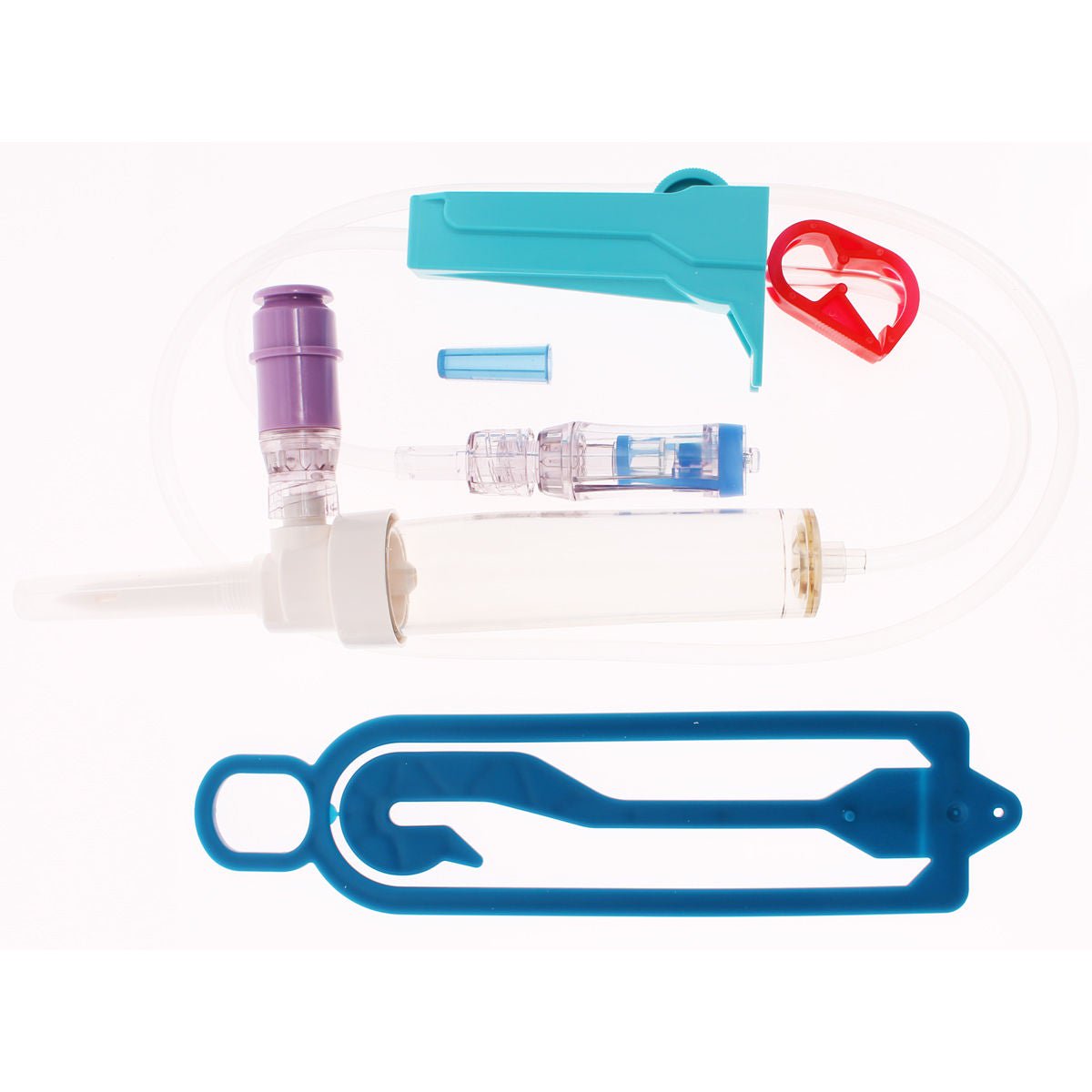 ICU Medical - CL3011 Secondary IV Administration Set ChemoLock® Gravity 1 Port 20 Drops / mL Drip Rate Without Filter 30 Inch Tubing Chemotherapy Medication