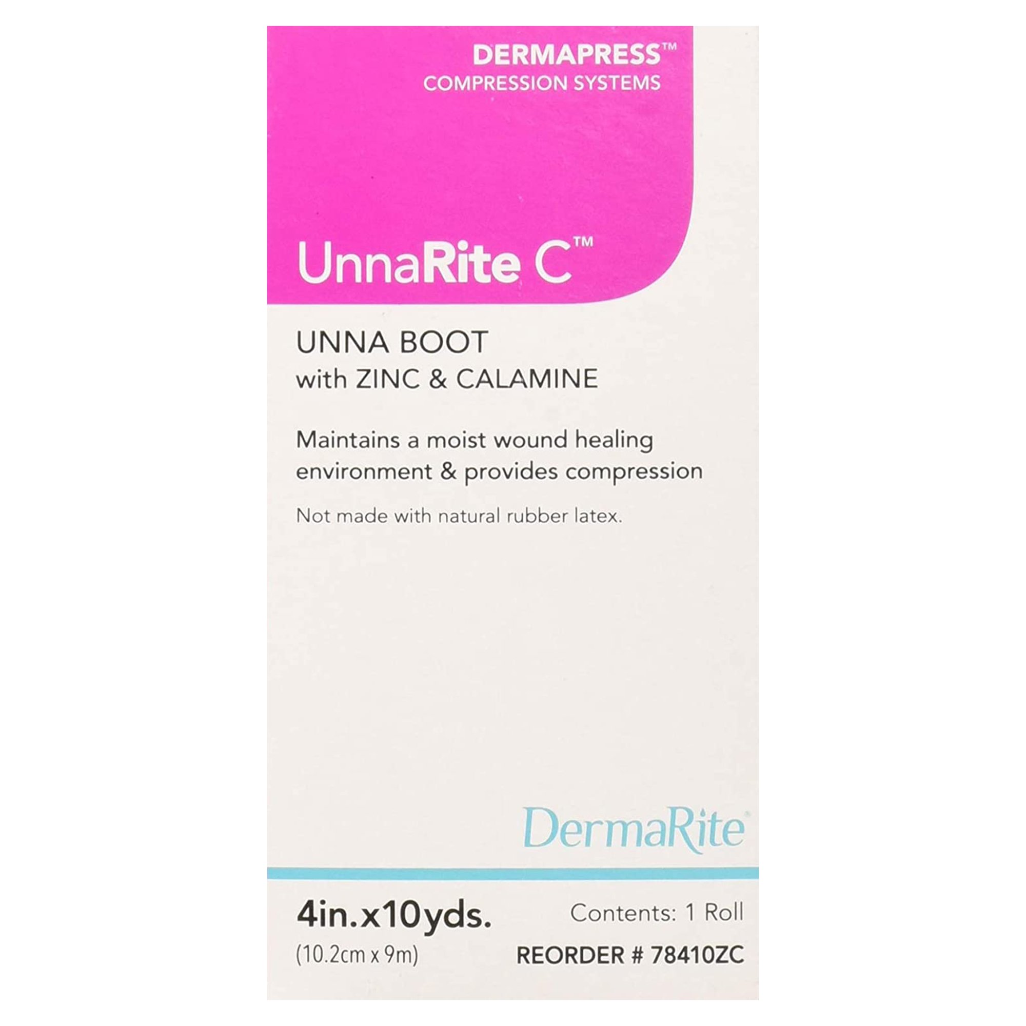 Sion Brands LLC 78310ZC - UnnaRite C™ Unna Boot with Calamine and Zinc Oxide, 3 Inch x 10 Yard - 1/Box