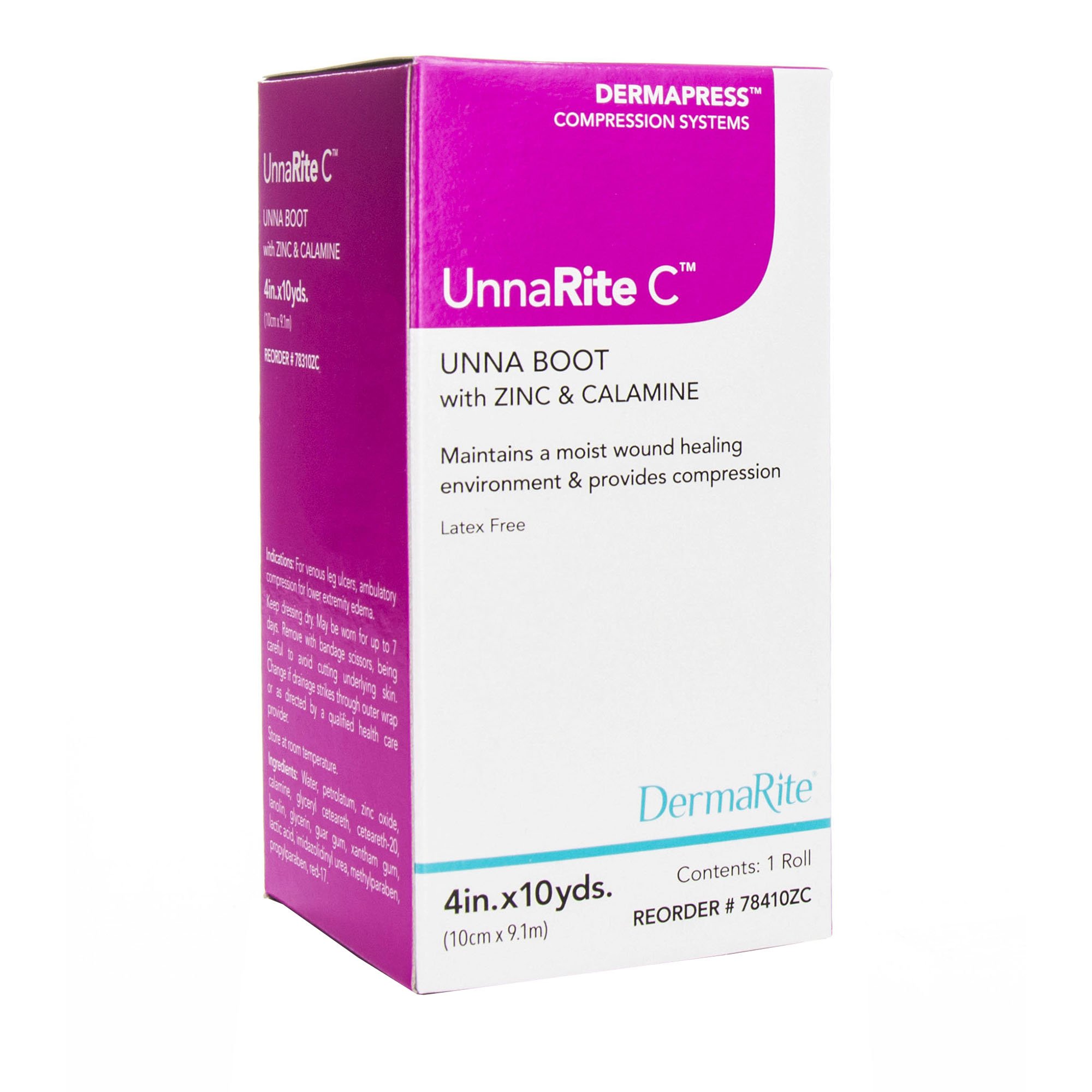 Sion Brands LLC 78310ZC - UnnaRite C™ Unna Boot with Calamine and Zinc Oxide, 3 Inch x 10 Yard - 1/Box