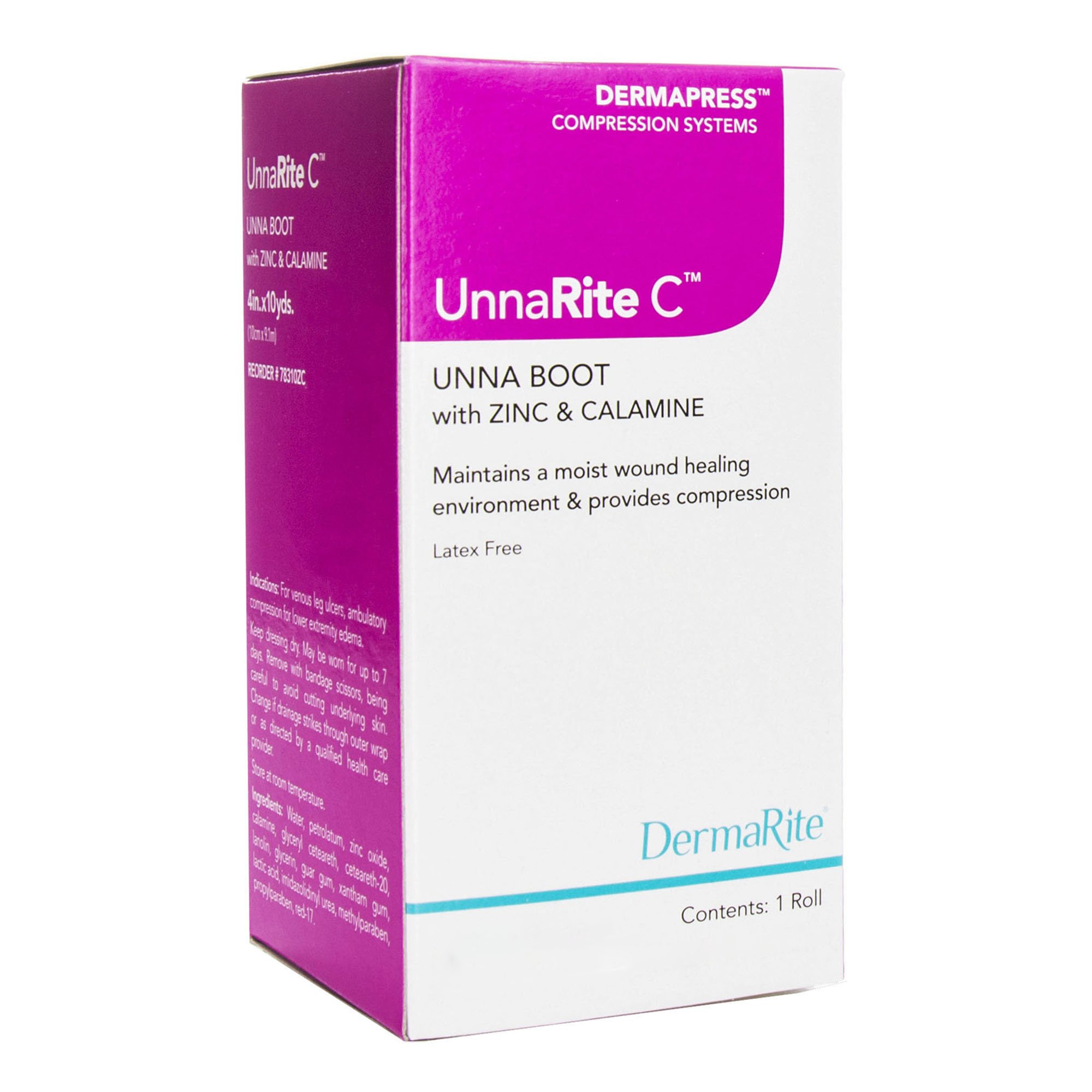 Sion Brands LLC 78310ZC - UnnaRite C™ Unna Boot with Calamine and Zinc Oxide, 3 Inch x 10 Yard - 1/Box