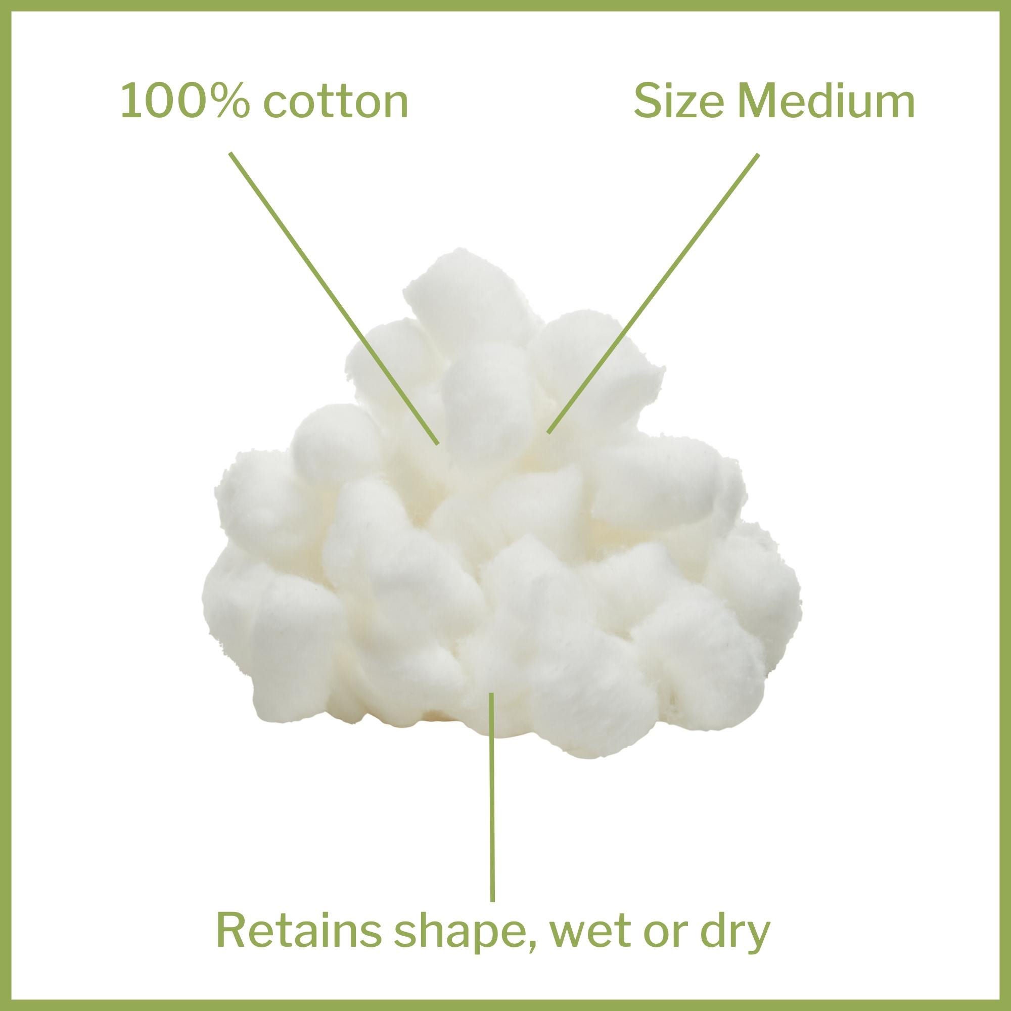 McKesson Brand - 16-9153 McKesson Medium Cotton Ball