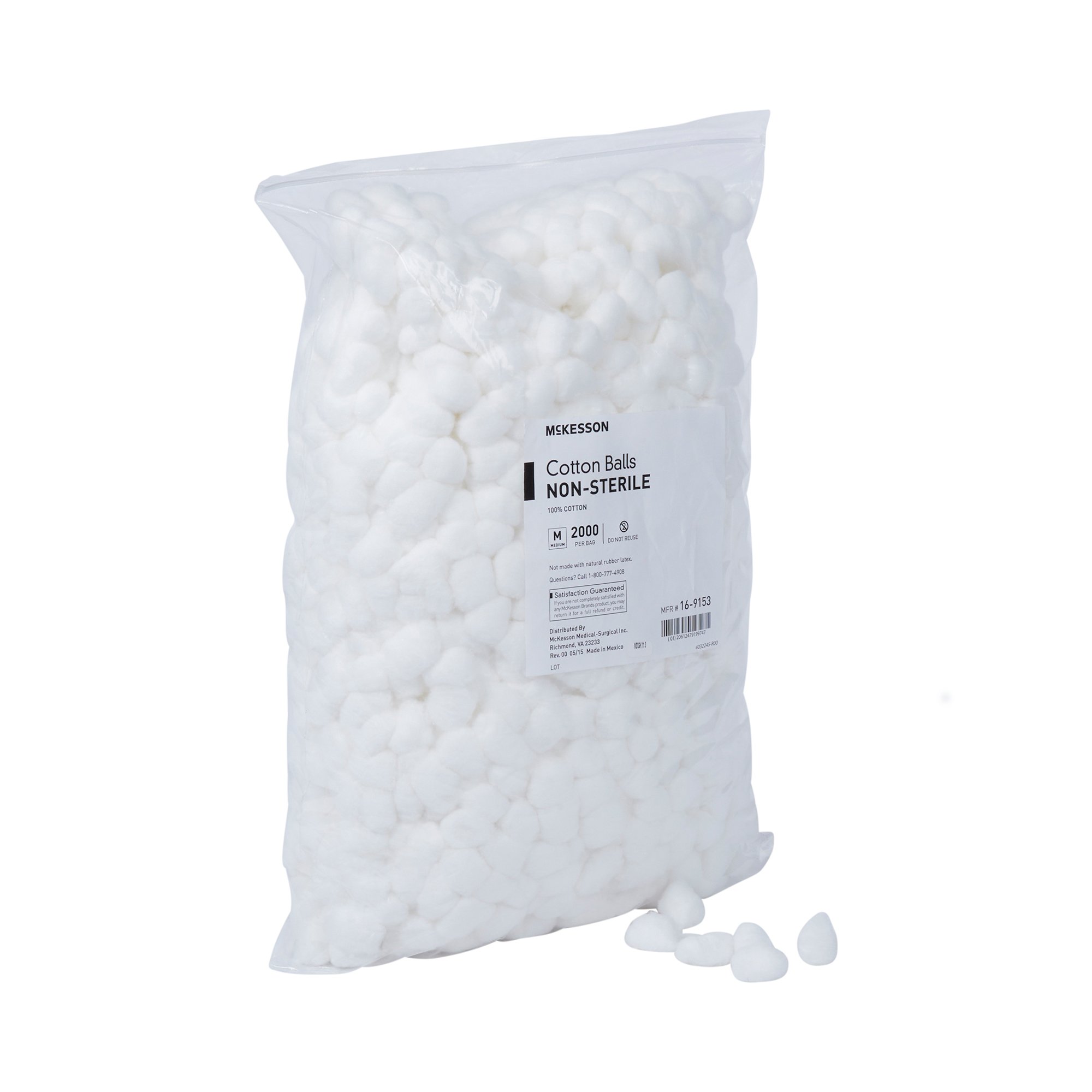 McKesson Brand - 16-9153 McKesson Medium Cotton Ball