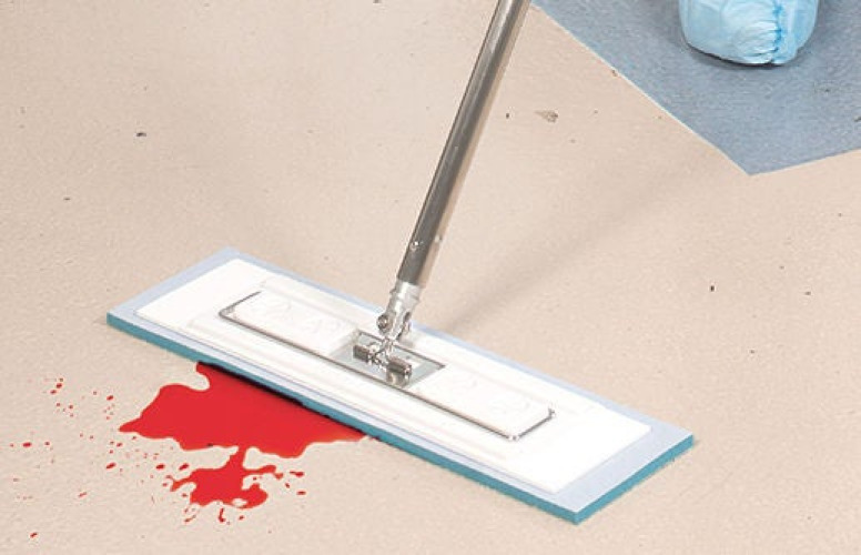 Contec Inc - HCPM3004 Wet Mop Pad Contec® Premira® High Sorbency White Microfiber Disposable