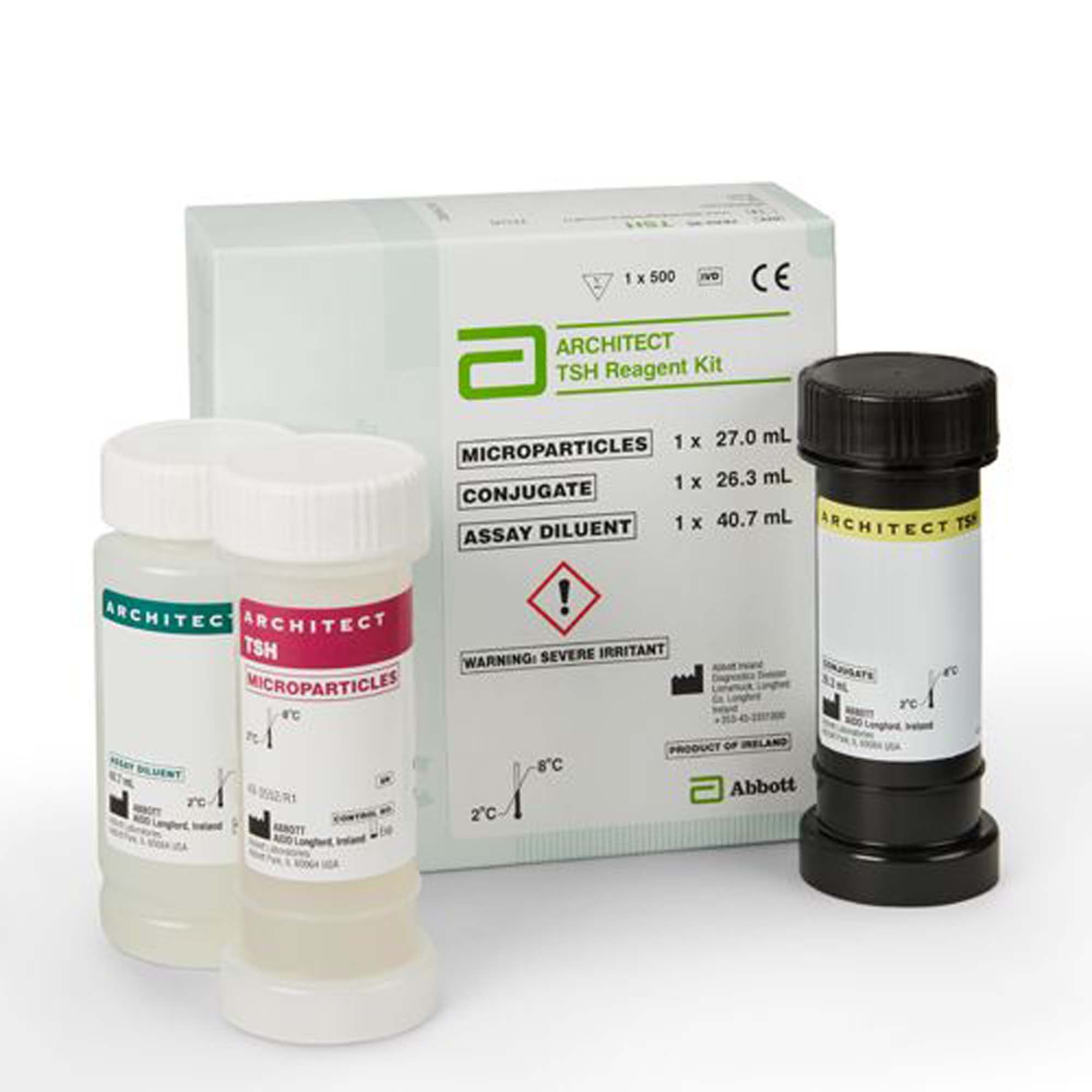 Abbott - 07K6235 Immunoassay Reagent Architect™ Thyroid Stimulating Hormone (TSH) For Architect Analyzers 500 Tests