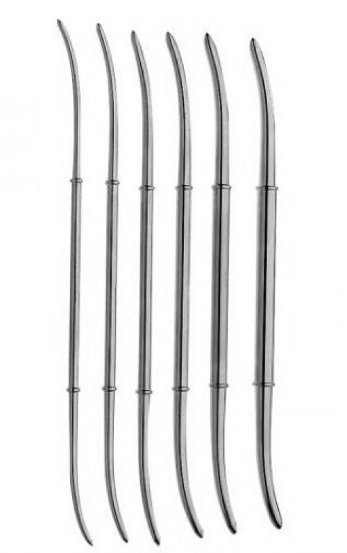 V. Mueller - GL1461004 Uterine Dilator V. Mueller® 15 Fr. / 16 Fr. Hank 10-1/2 Inch Length Stainless Steel NonSterile