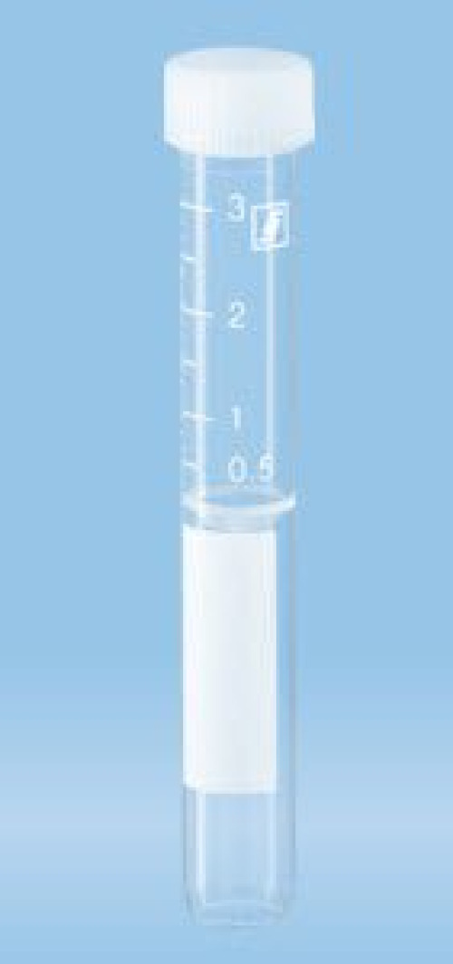 Sarstedt - 62.617 Venous Blood Collection Tube Plain 3.5 mL Screw Cap Polypropylene Tube