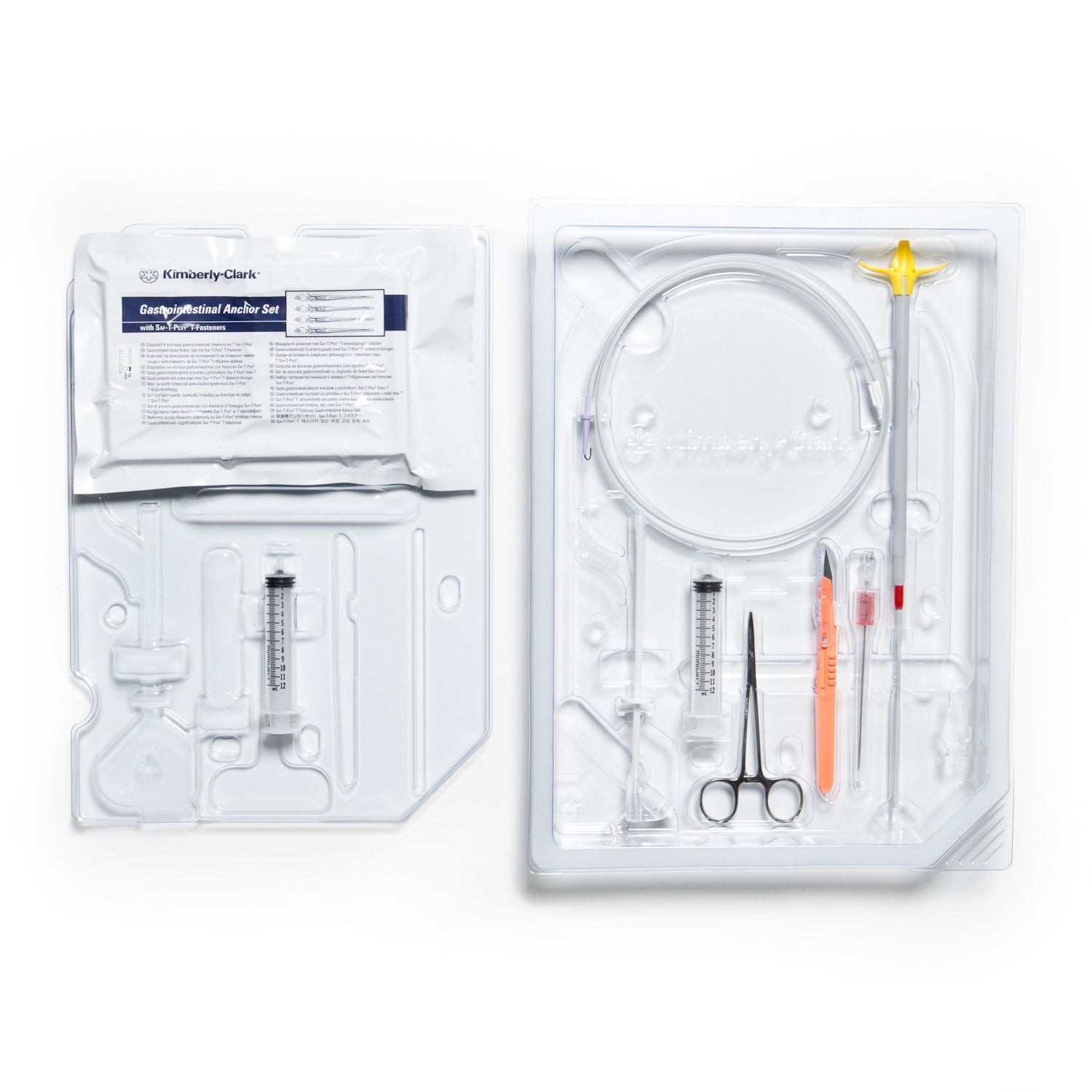 Avanos Medical Sales LLC - 7160-20 PEG Pull Kit MIC® 20 Fr. Silicone Sterile