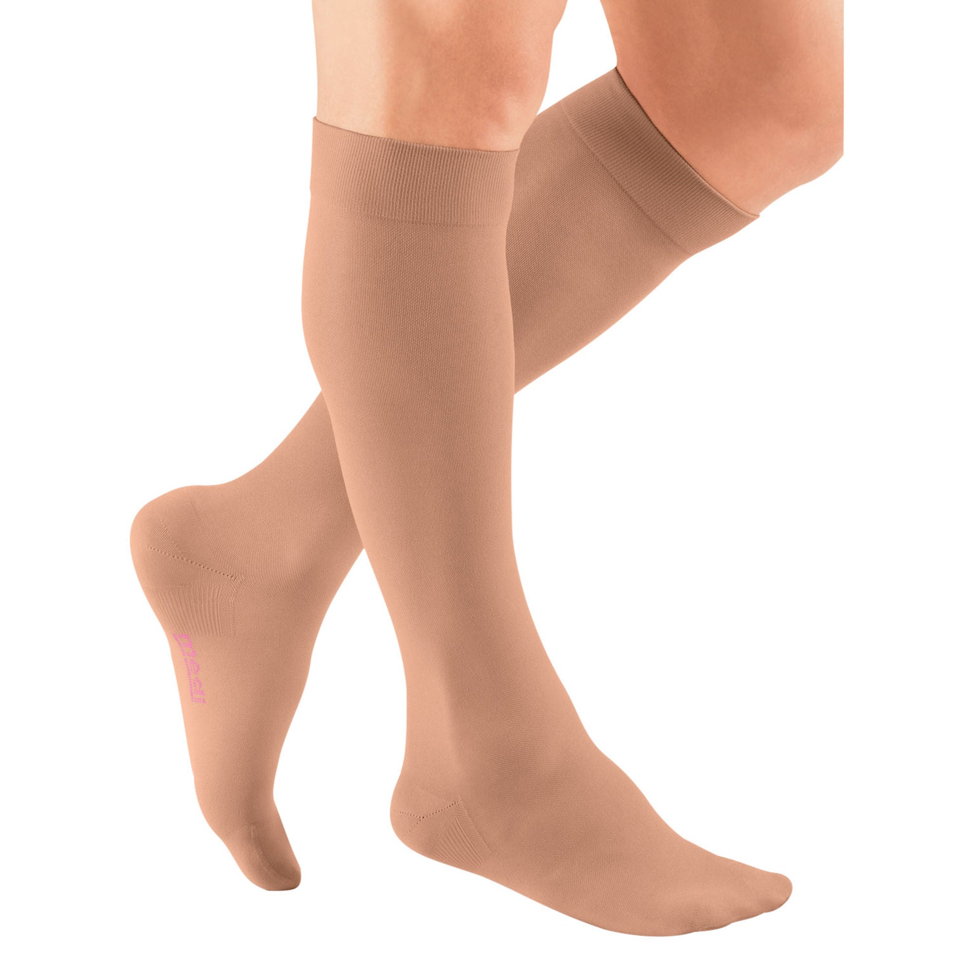 Mediusa - 29804 Compression Stocking mediven plus Knee High Size 4 Beige Closed Toe