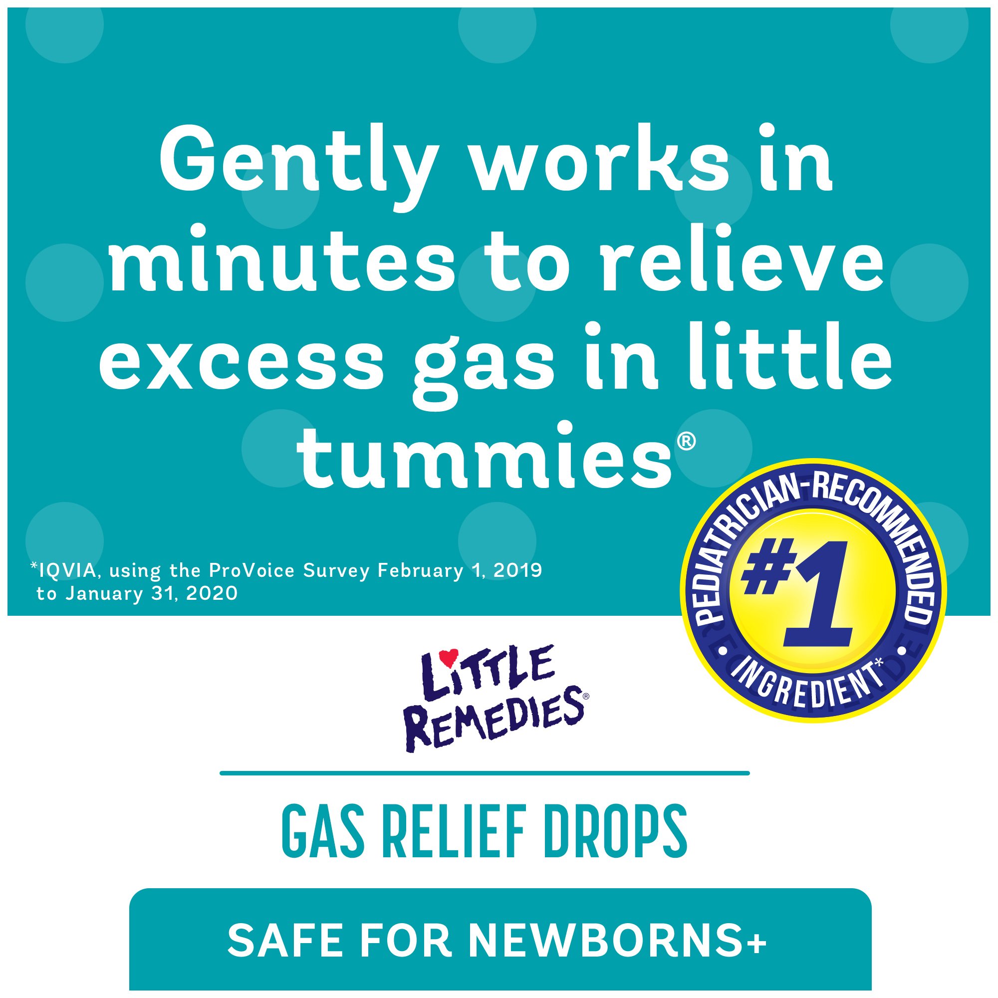 Medtech Laboratories 56184120401 - Little Remedies® for Tummys Simethicone Antigas Gas Relief Drops - 1/Each