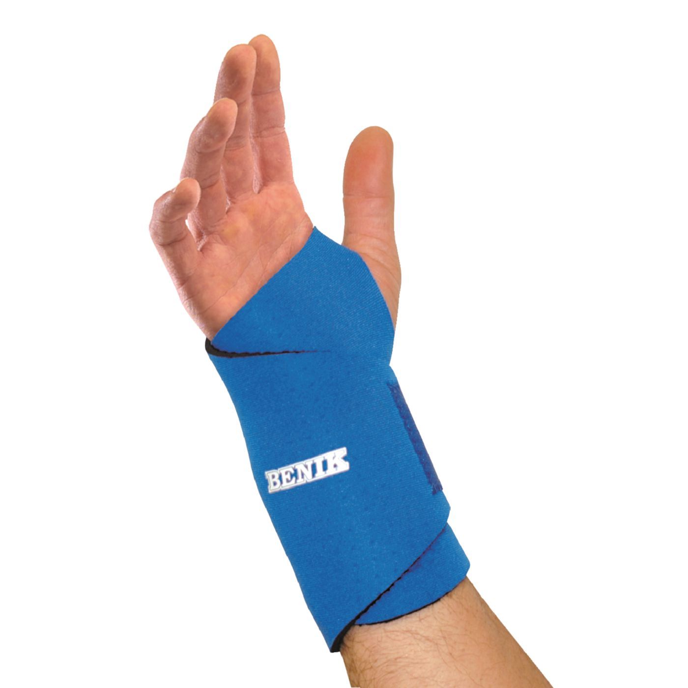 Performance Health - 081366913 Wrist Support Benik® W-203 Wraparound Neoprene / Terry Cloth Left or Right Hand Blue One Size Fits Most