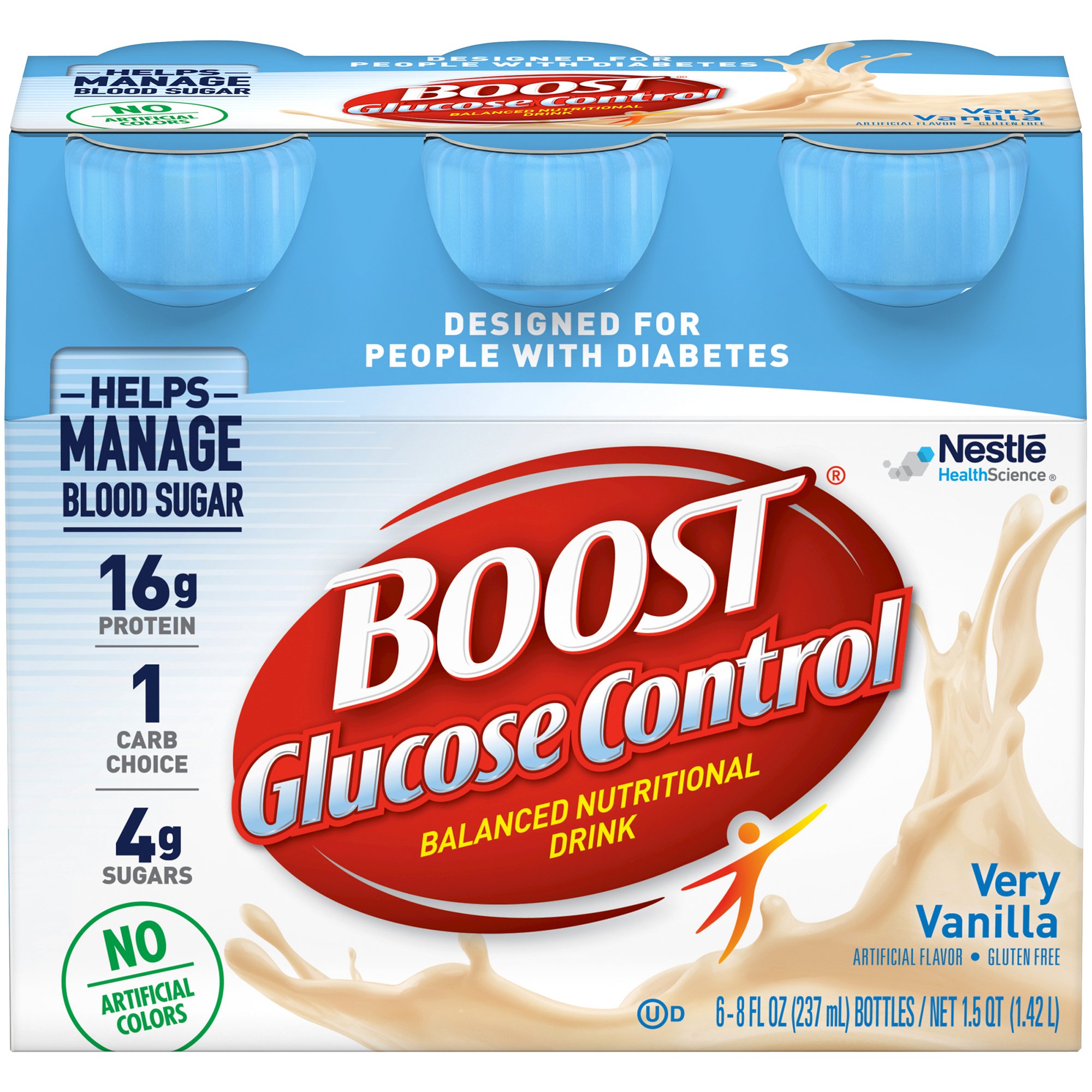 Nestle Healthcare Nutrition - 00041679157800 Boost® Glucose Control Vanilla Balanced Nutritional Drink