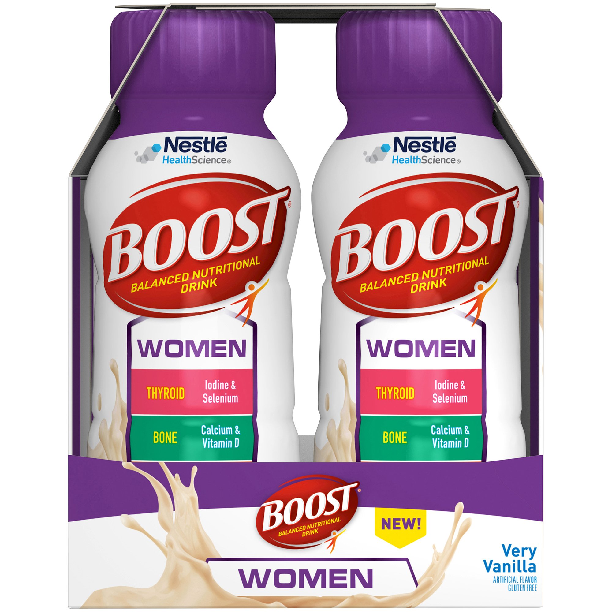Nestle Healthcare Nutrition - 00041679473733 Boost® Women Vanilla Balanced Nutritional Drink