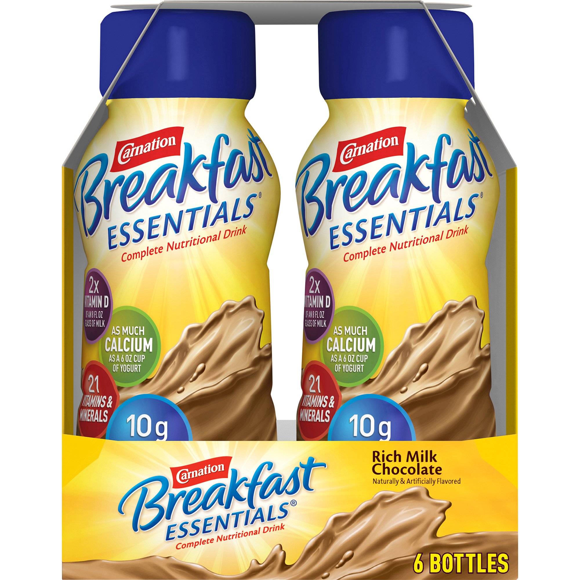 Nestle Healthcare Nutrition - 12230369 Carnation Breakfast Essentials® Chocolate Nutritional Drink