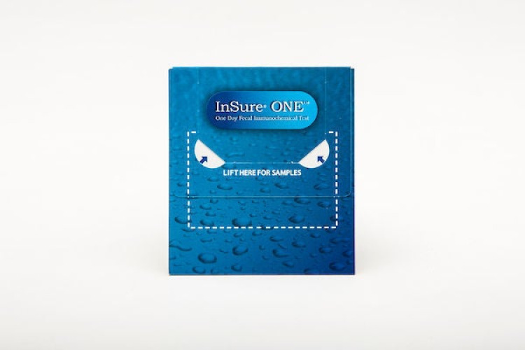 Enterix - 11018 Colorectal Cancer Screening Control InSure® FIT™ Fecal Occult Blood Test (FOBT) 50 Test Cards