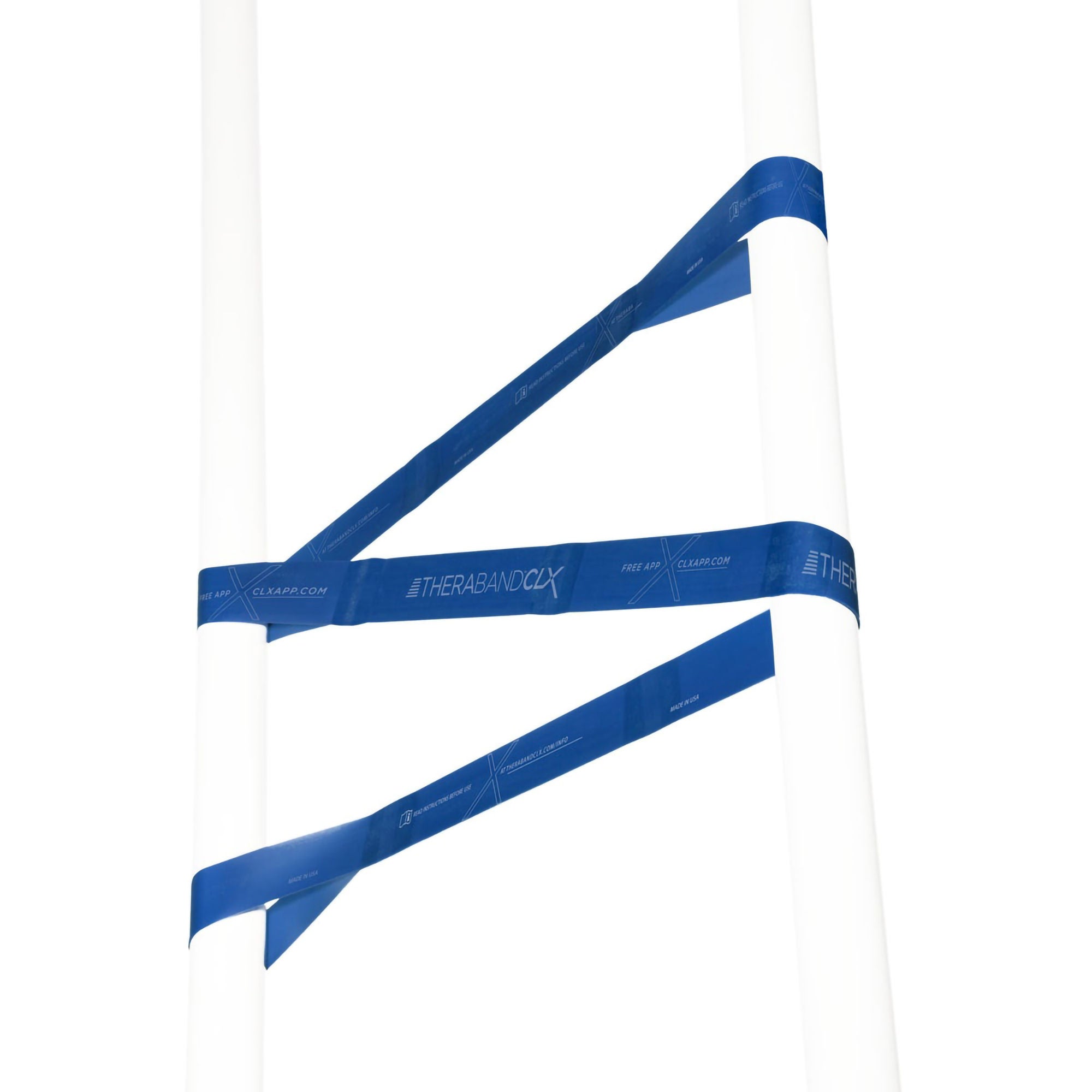 Performance Health - 81660562 Exercise Resistance Band TheraBand® CLX™ Blue 4 Inch X 25 Yard X-Heavy Resistance