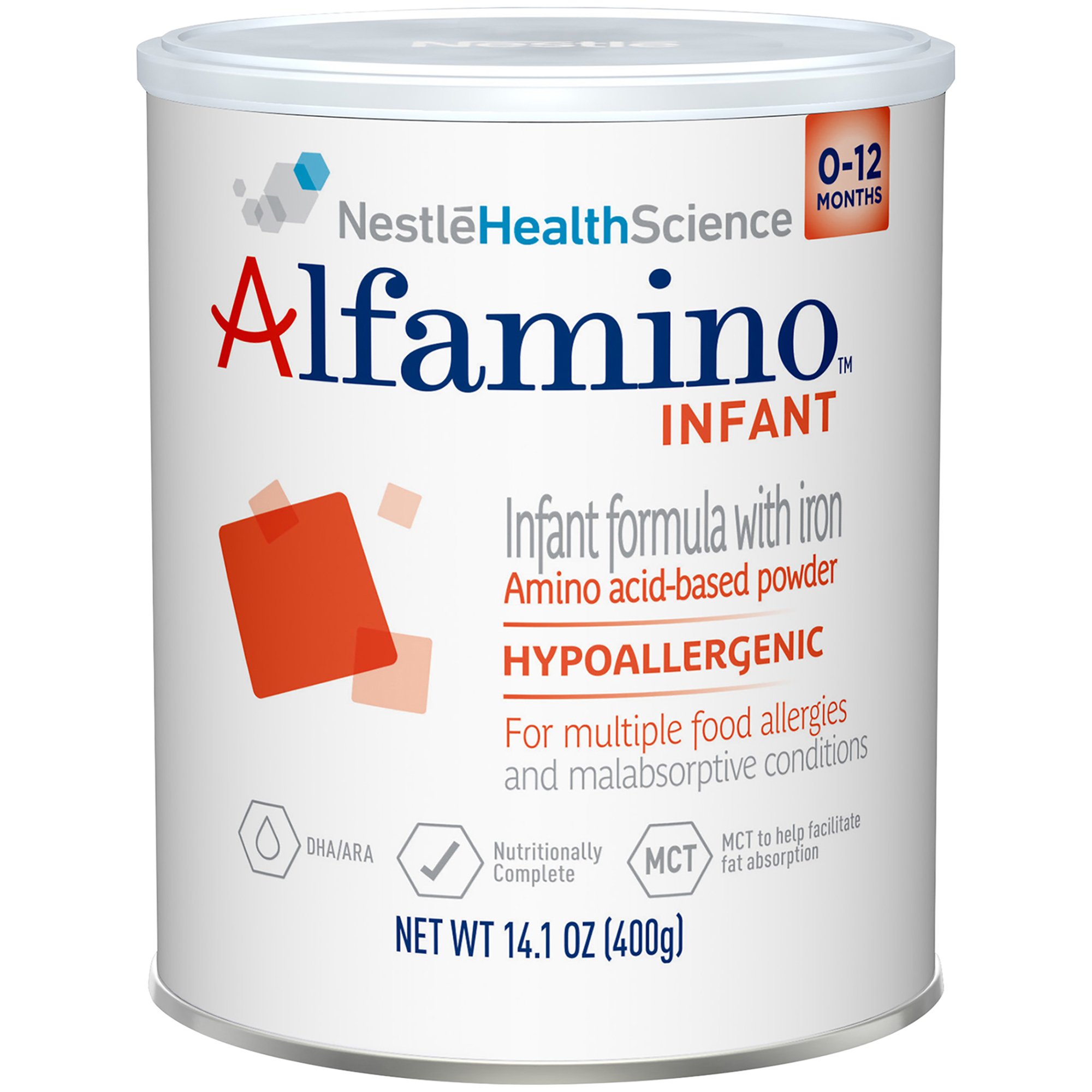 Nestle Healthcare Nutrition - 07613034788221 Alfamino® Powder Amino Acid Based Infant Formula with Iron