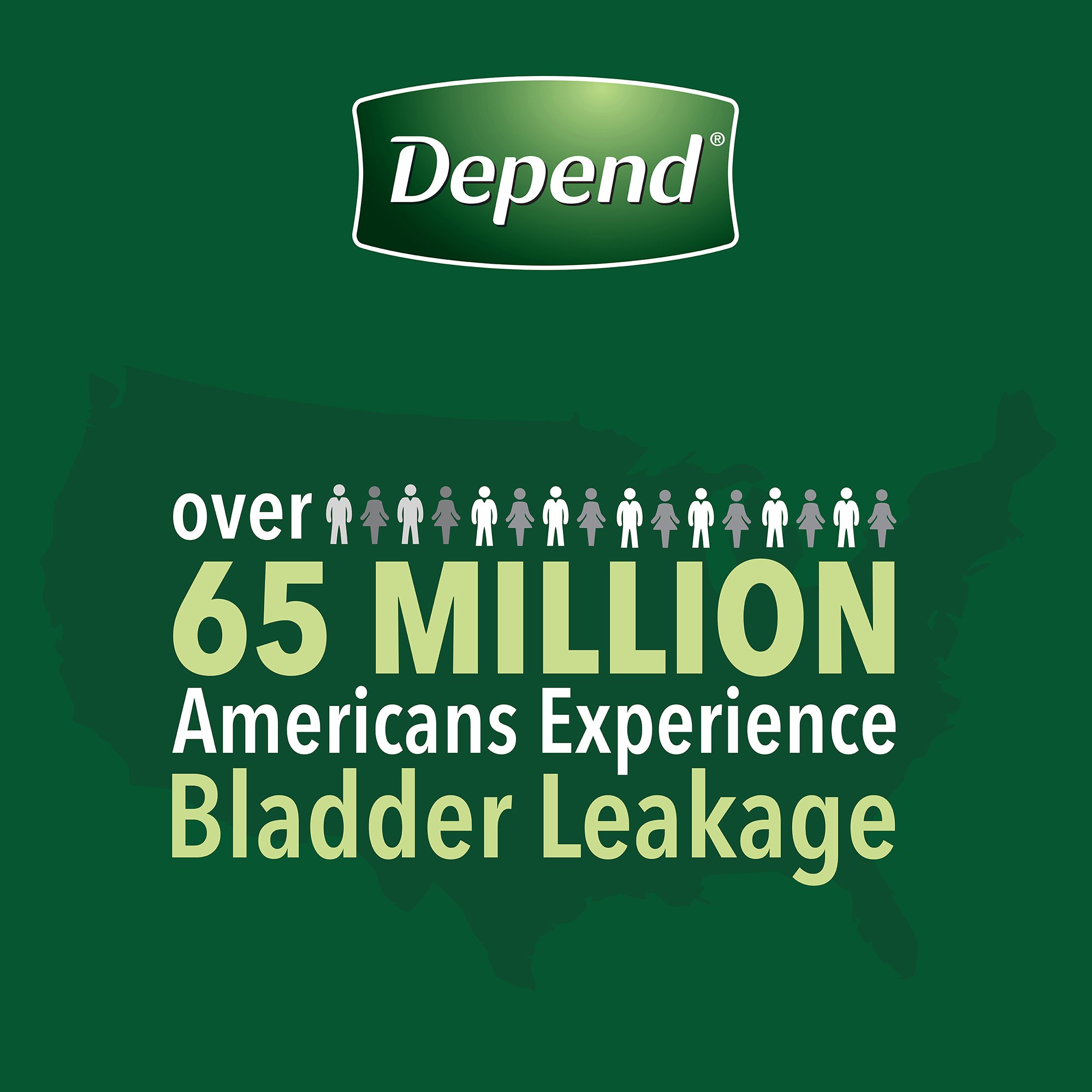 Kimberly Clark - 43616 Depend® Fresh Protection™ Men's Maximum Absorbency Underwear