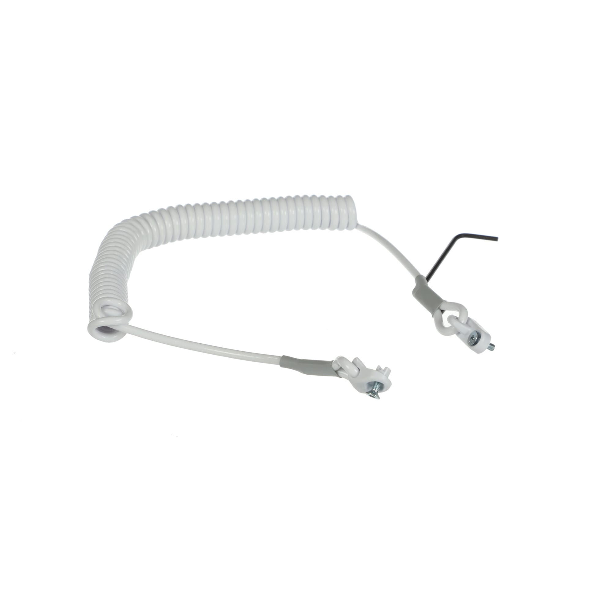 Welch Allyn - 106201 Diagnostic Cord Braun ThermoScan®PRO 6000 with Security Tether 6 ft. For Braun ThermoScan®PRO 6000 Digital Ear Thermometer