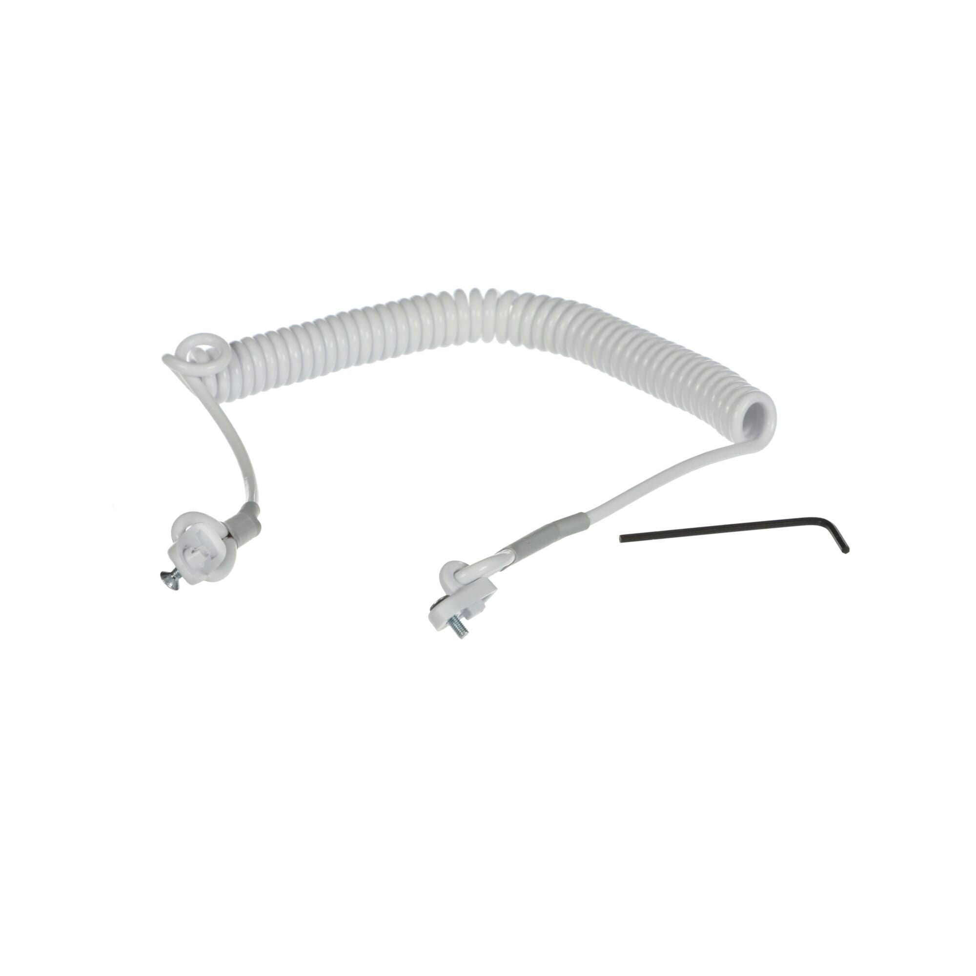 Welch Allyn - 106201 Diagnostic Cord Braun ThermoScan®PRO 6000 with Security Tether 6 ft. For Braun ThermoScan®PRO 6000 Digital Ear Thermometer