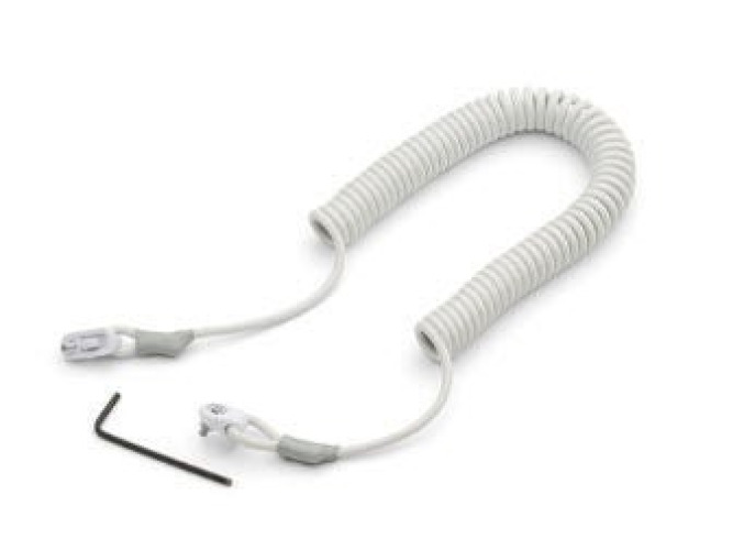Welch Allyn - 106204 Cord with Security Tether Braun ThermoScan®PRO 6000 9 ft. For Braun ThermoScan®PRO 6000 Digital Ear Thermometer