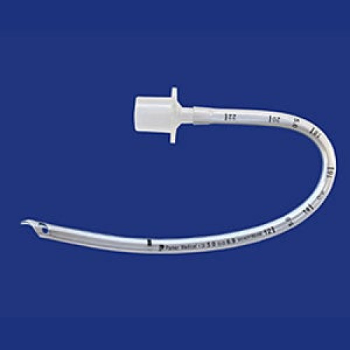 Mercury Medical - ITHPFOU40 Uncuffed Endotracheal Tube Parker Flex-Tip Easy Curve™ Curved 4.0 mm ID Pediatric Bevel