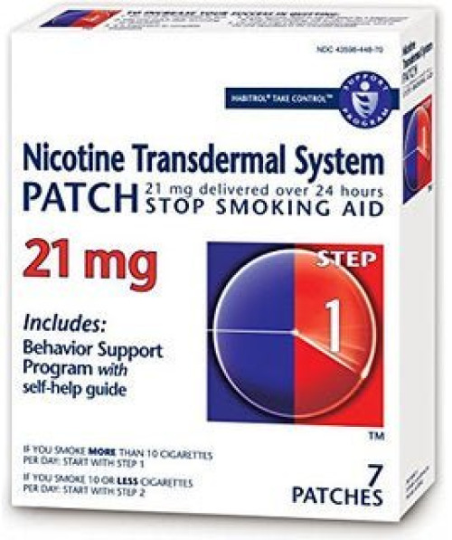 Dr. Reddys Laboratories - 43598044870 Habitrol® Nicotine Transdermal System Patch Kit Stop Smoking Aid